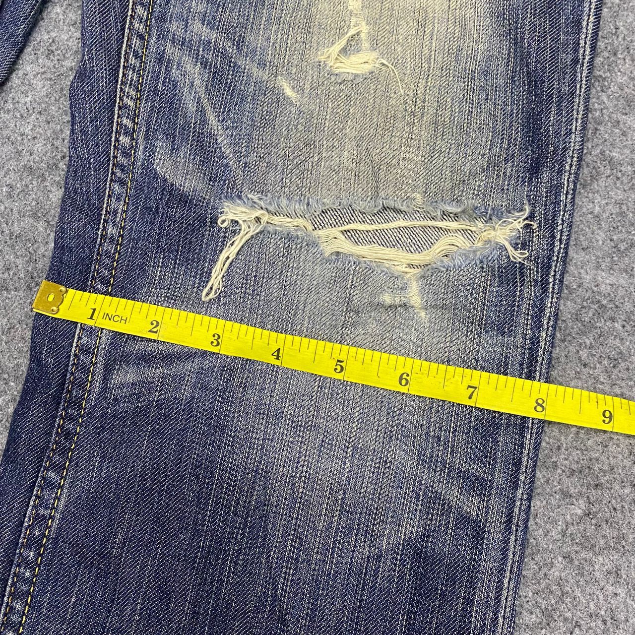 Levi's Vintage Levis 511 Slim Distressed Denim Size US 33 - 8 Thumbnail