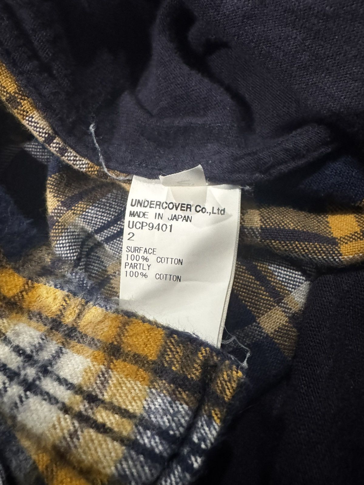 Undercover Undercover “The Last Scream of Zamiang” Flannel Size US S / EU 44-46 / 1 - 4 Thumbnail
