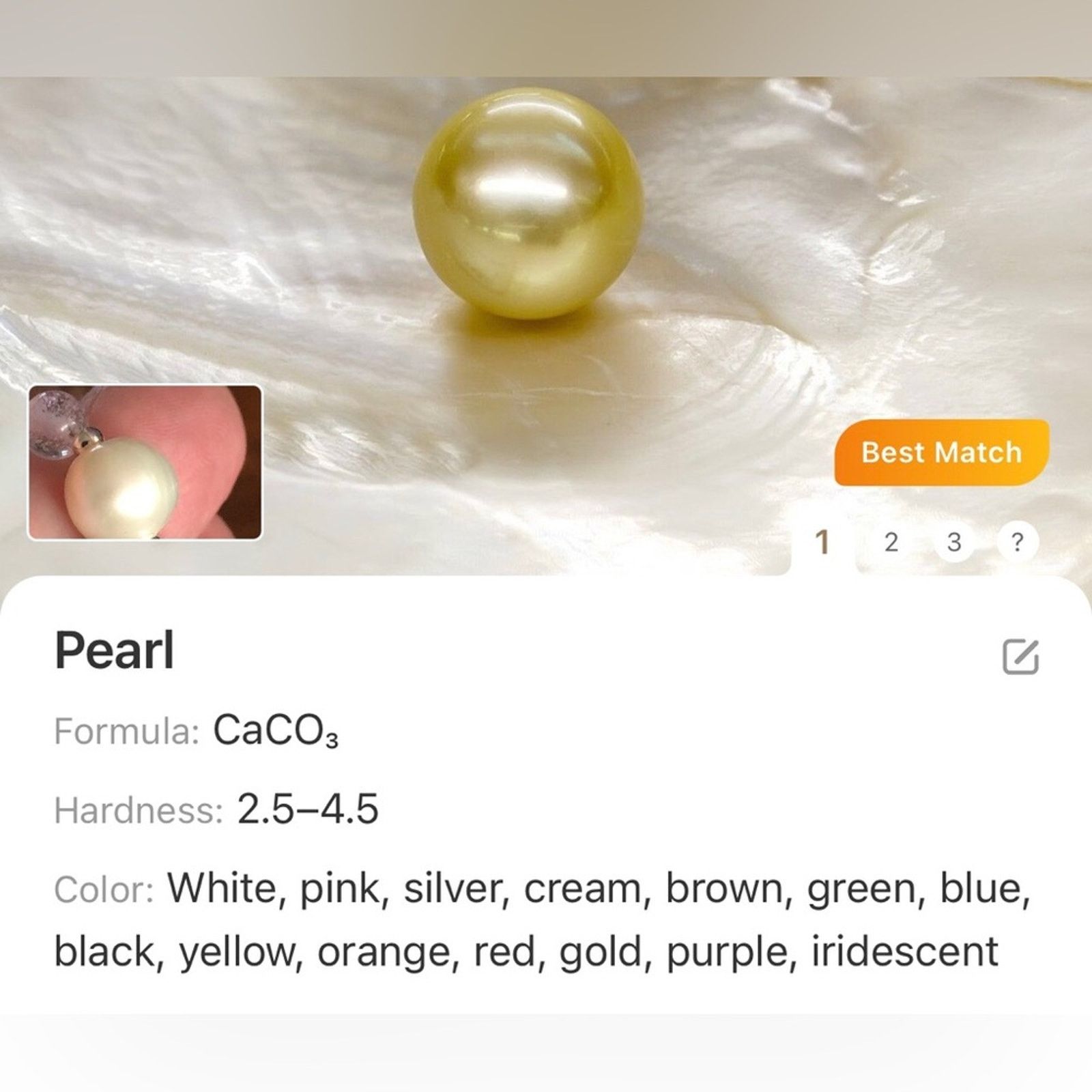 Handmade Handcrafted repurpose genuine ghost quartz Pearl necklace Size ONE SIZE - 14 Thumbnail