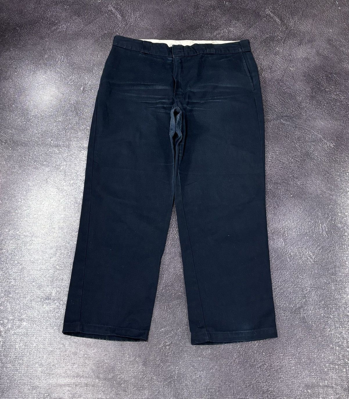 Dickies Vintage Dickies 874 Navy Work Hype Skate Baggy Pants Size US 40 / EU 56 - 2 Thumbnail