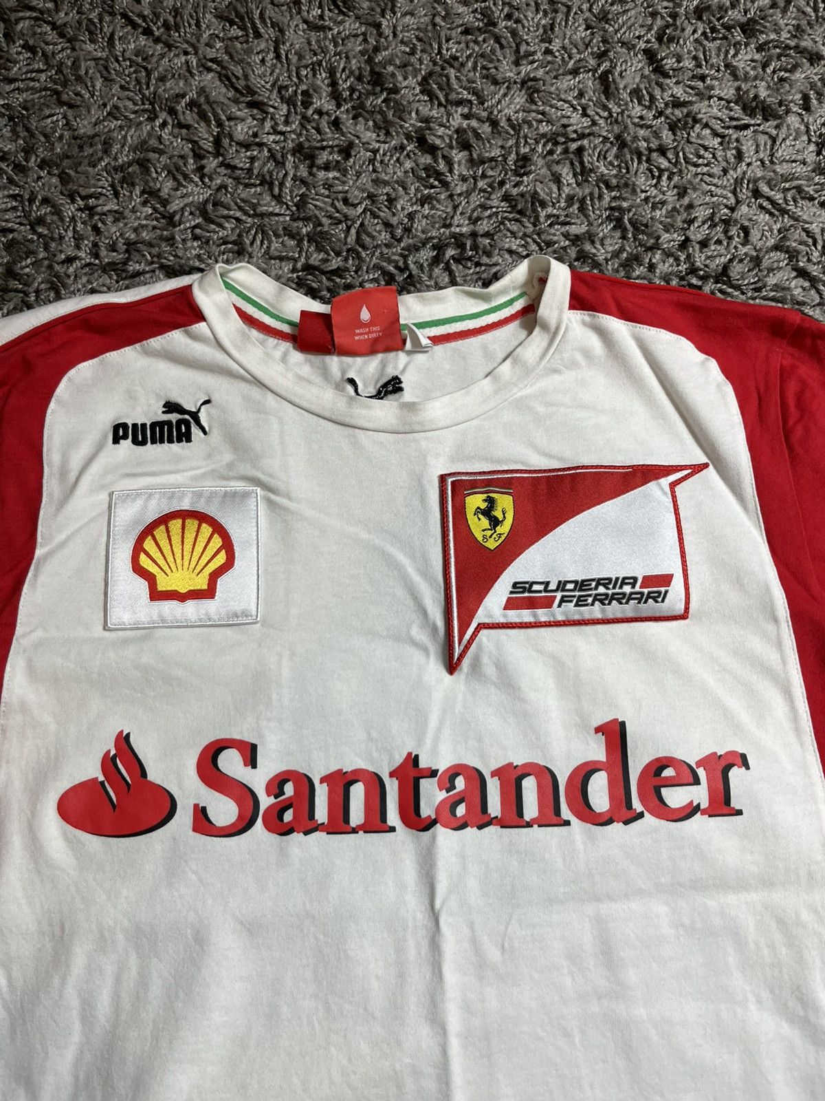 Puma PUMA SCUDERIA FERRARI RACING COTTON Y2K T-SHIRT NASCAR Size US S / EU 44-46 / 1 - 2 Thumbnail