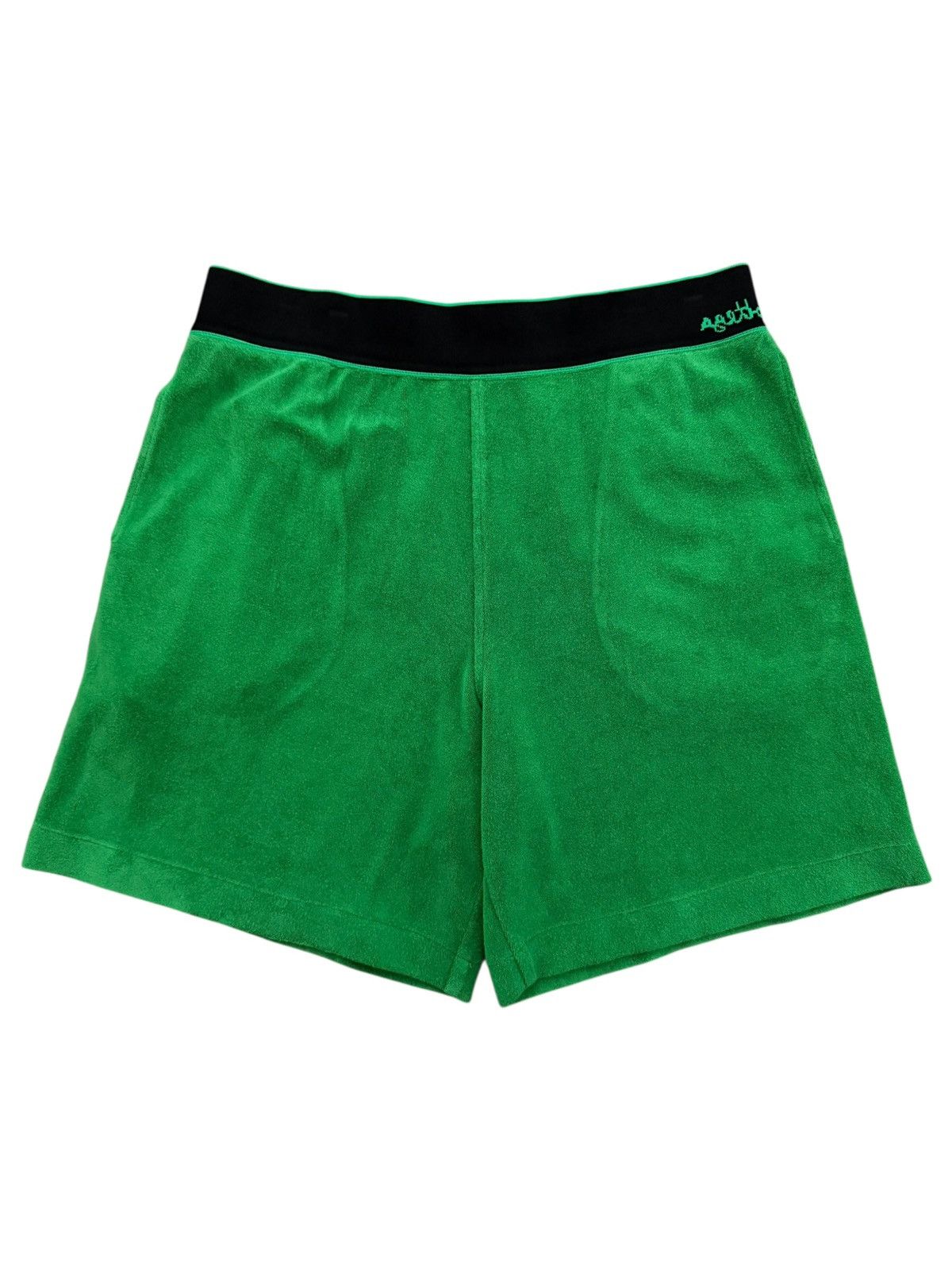 Bottega Veneta Terry Toweling Parakeet Shorts