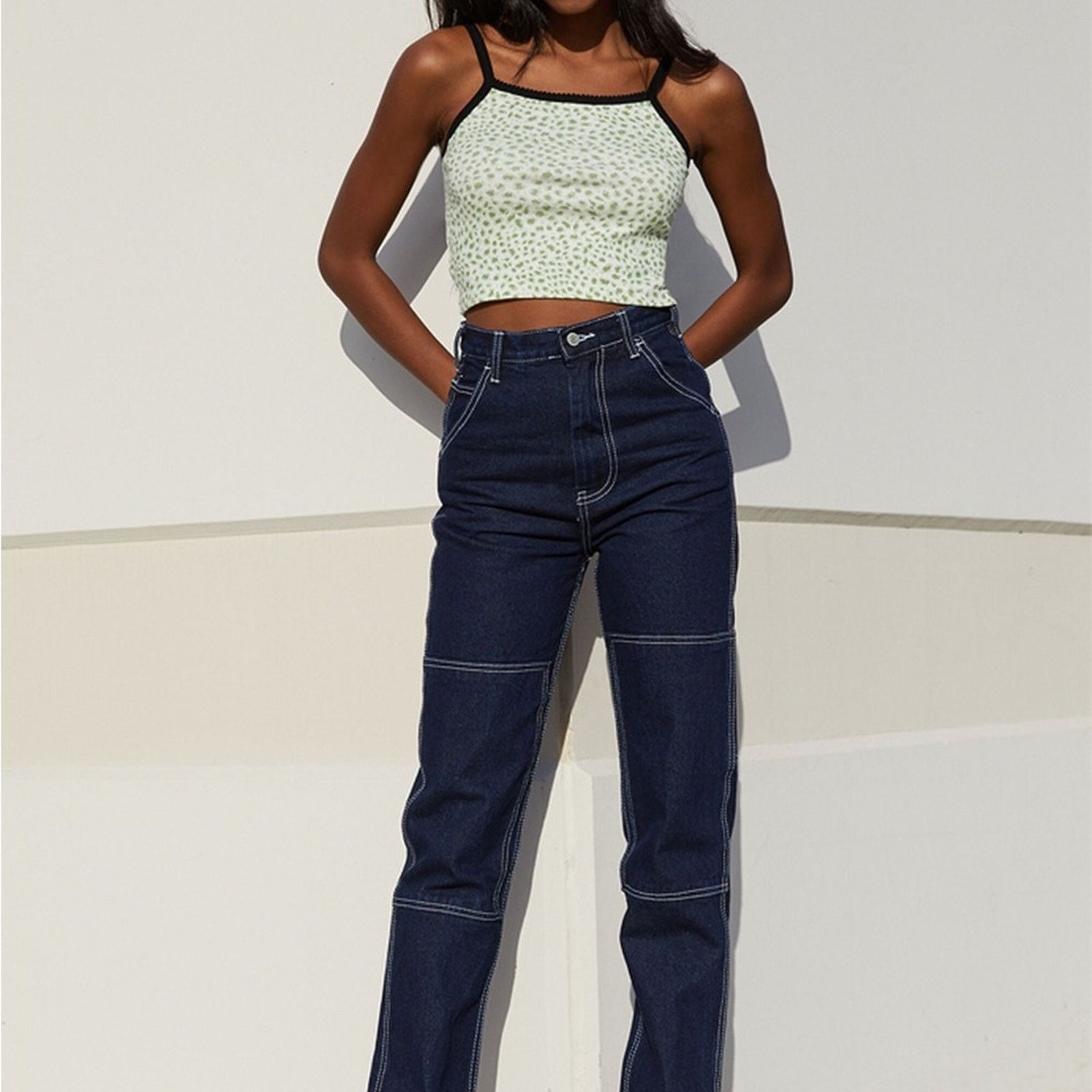 Brandy Melville John Galt Brandy Melville Ariana Relaxed Jeans Womens Small Size 25" / US 0 / IT 36 - 1 Thumbnail
