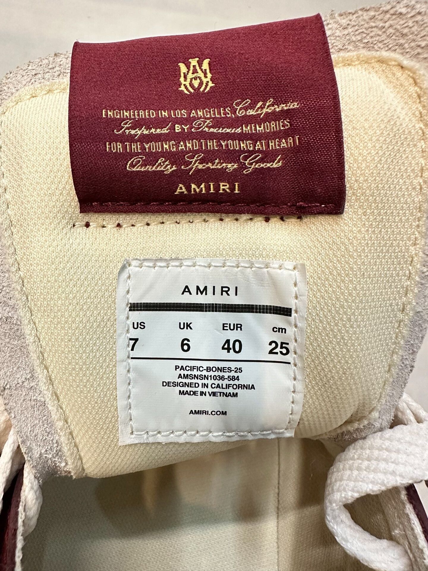 Amiri amiri casual shoes with rubber sole Size US 7 / EU 40 - 5 Thumbnail