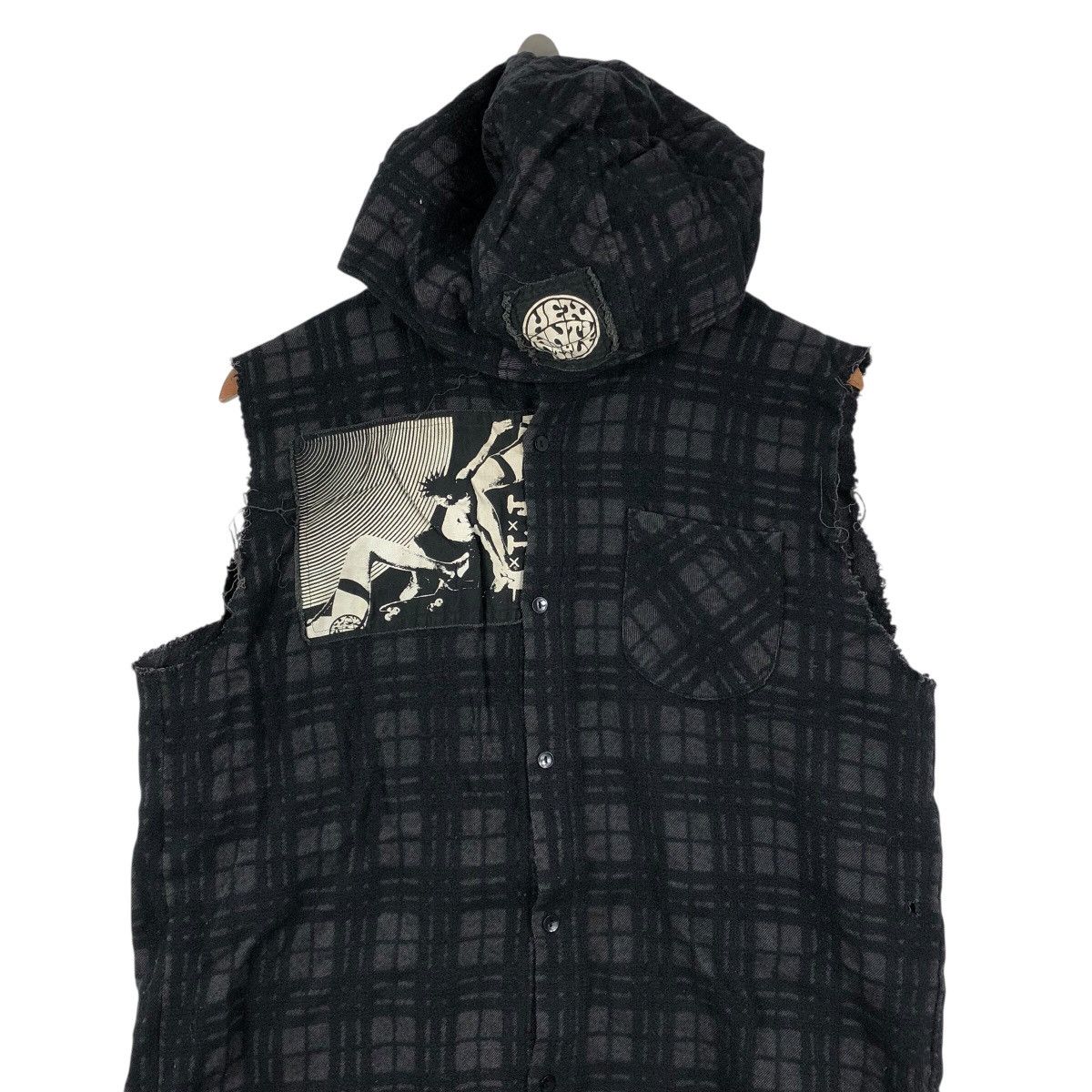 Japanese Brand HEX ANTISTYLE Punk Scab Seditionaries Hoodie