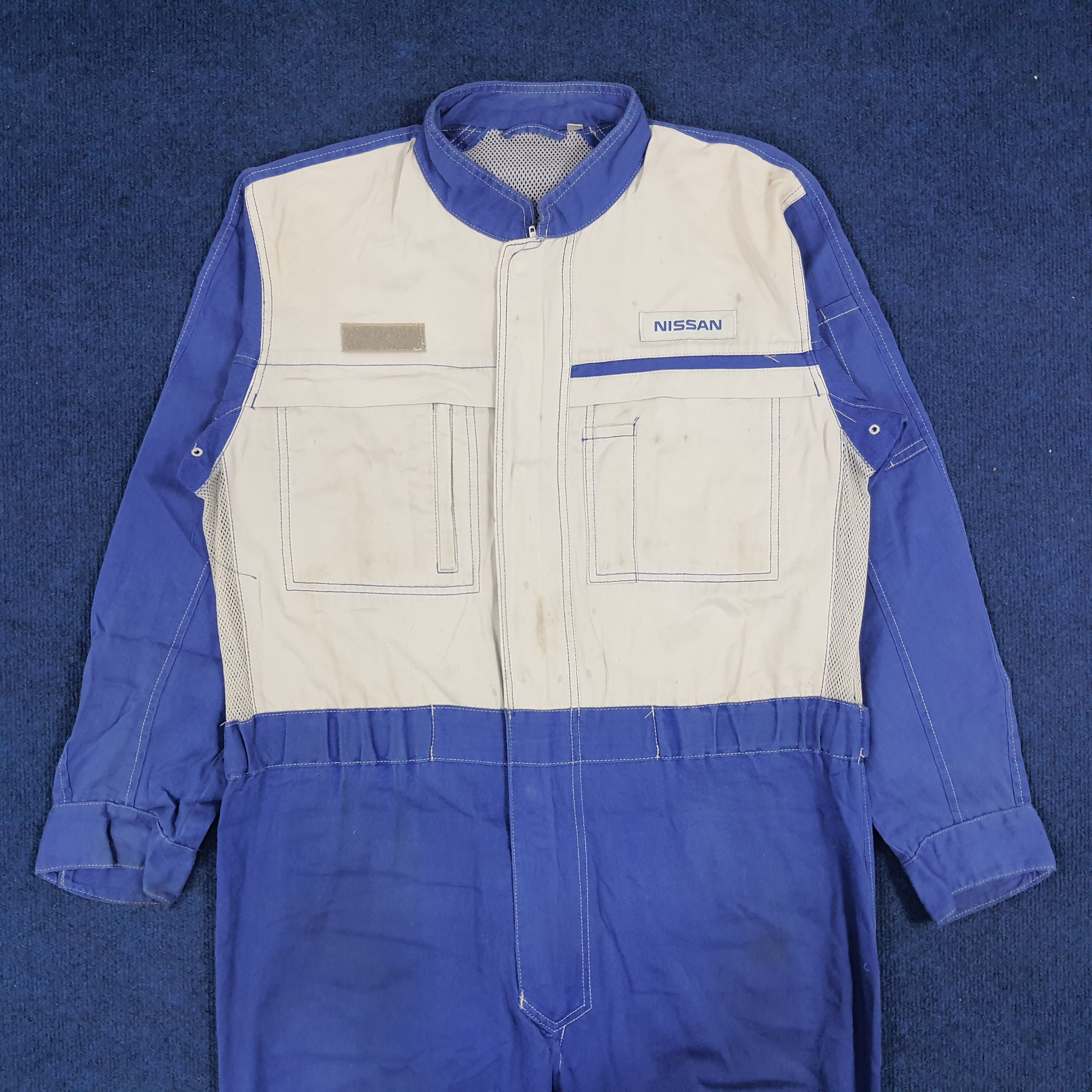 Japanese Brand × Vintage Vintage NISSAN Racing Team Japan Motorsports Coverall Size US M / EU 48-50 / 2 - 3 Thumbnail
