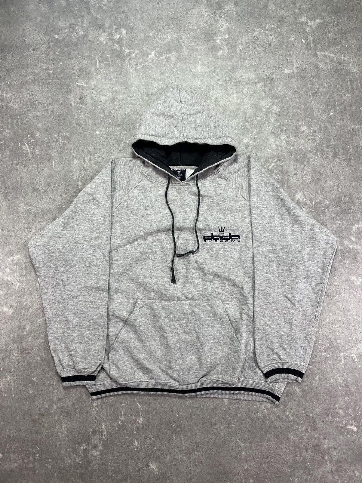 Dada Supreme Small Chest Logo Baggy Hoodie XXL XXXL