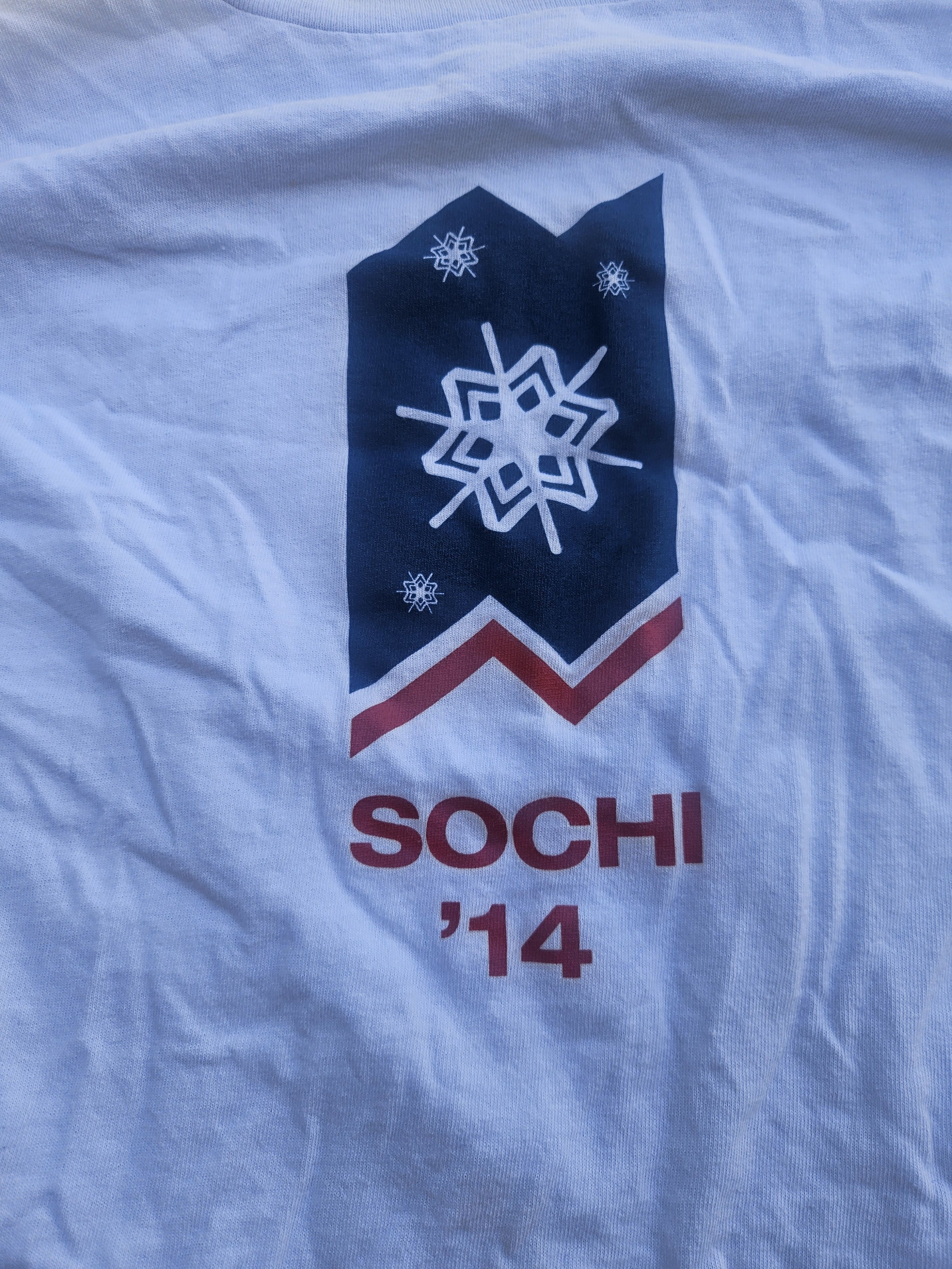 Delta Team USA Winter Olympics Sochi Russia Long Sleeve Delta Tee Size US XXL / EU 58 / 5 - 3 Thumbnail