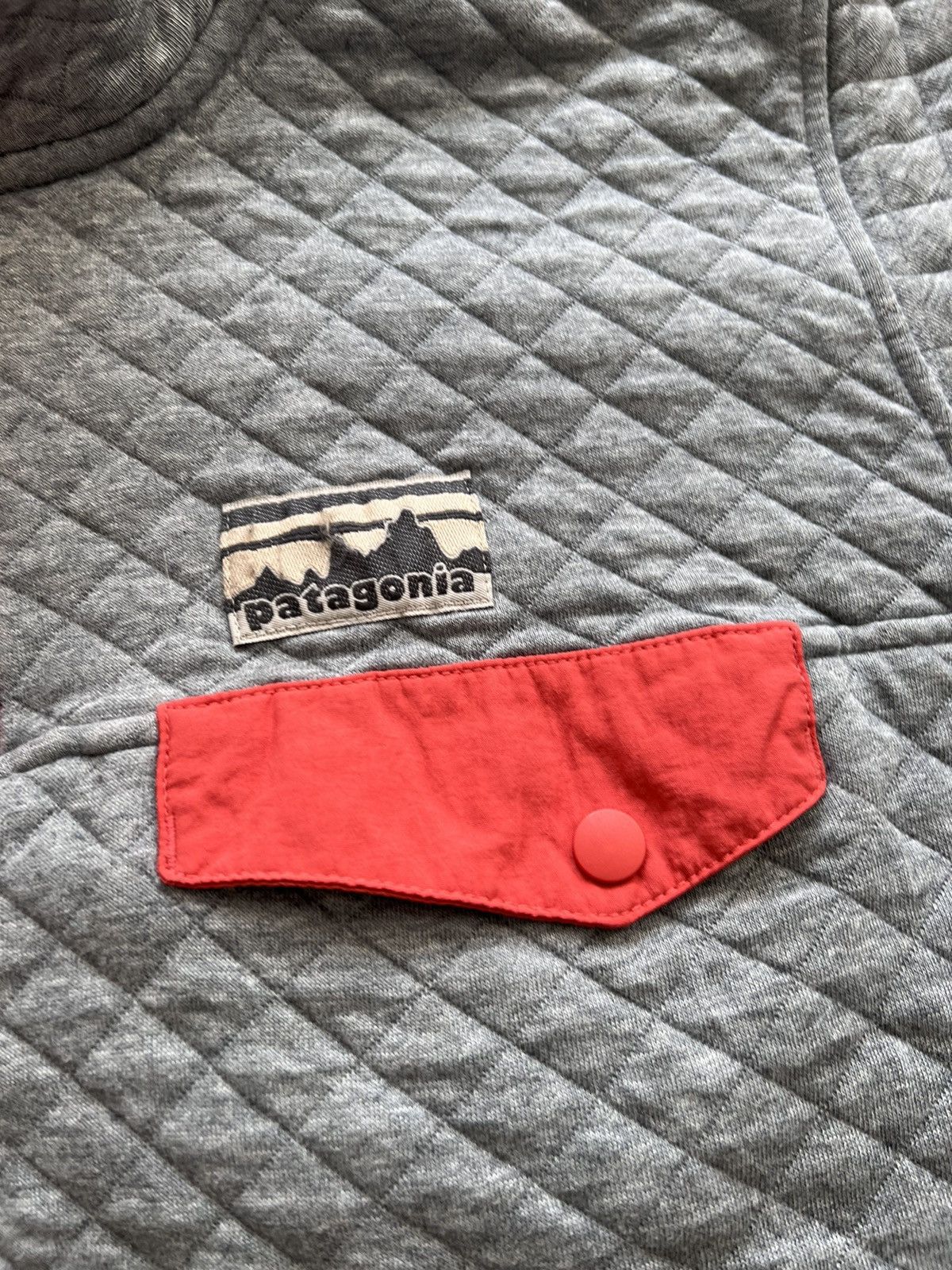 Patagonia Patagonia Organic Cotton 1/4 Snap Button Pullover Sweatshirt Size US L / EU 52-54 / 3 - 4 Thumbnail