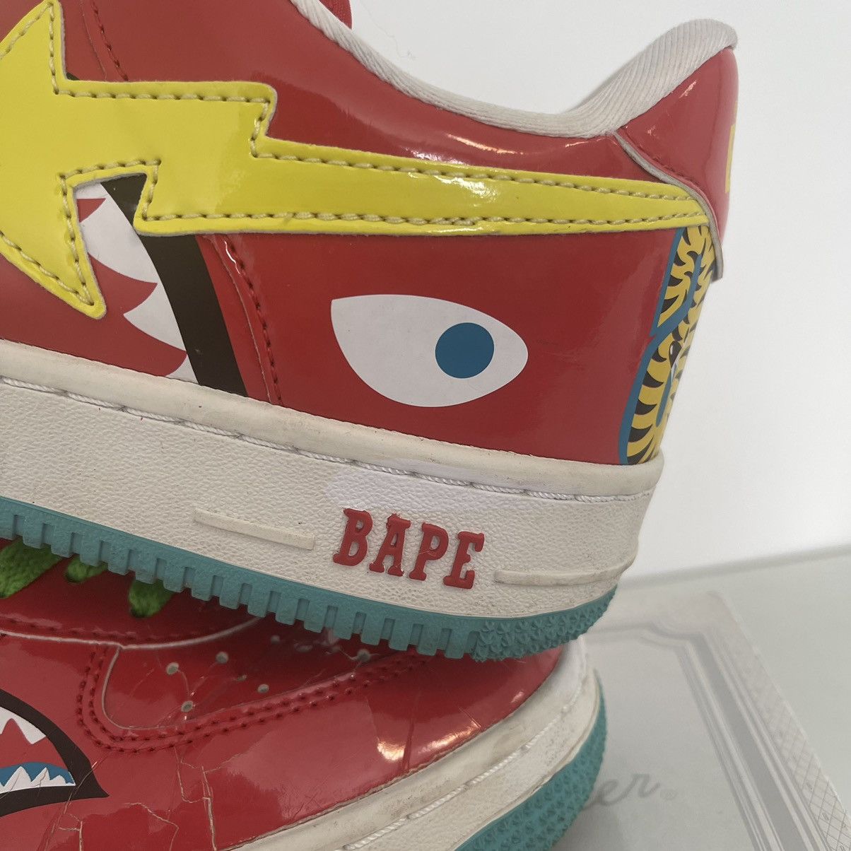 Bape Shark Bapesta Size US 9 / EU 42 - 9 Thumbnail