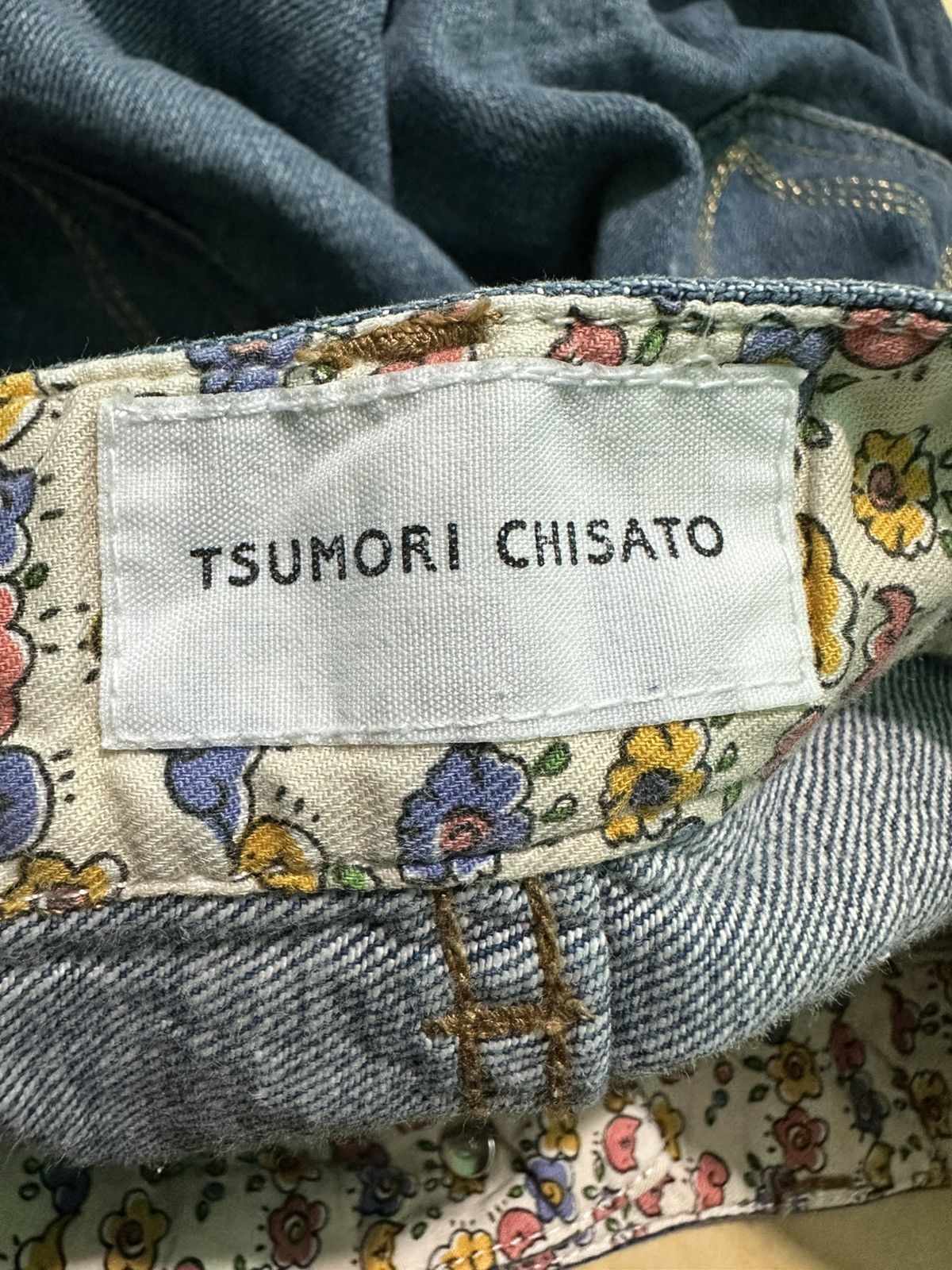 Tsumori Chisato Tsumori Chisato By Issey Miyake Denim Skirt Size 29" - 13 Thumbnail