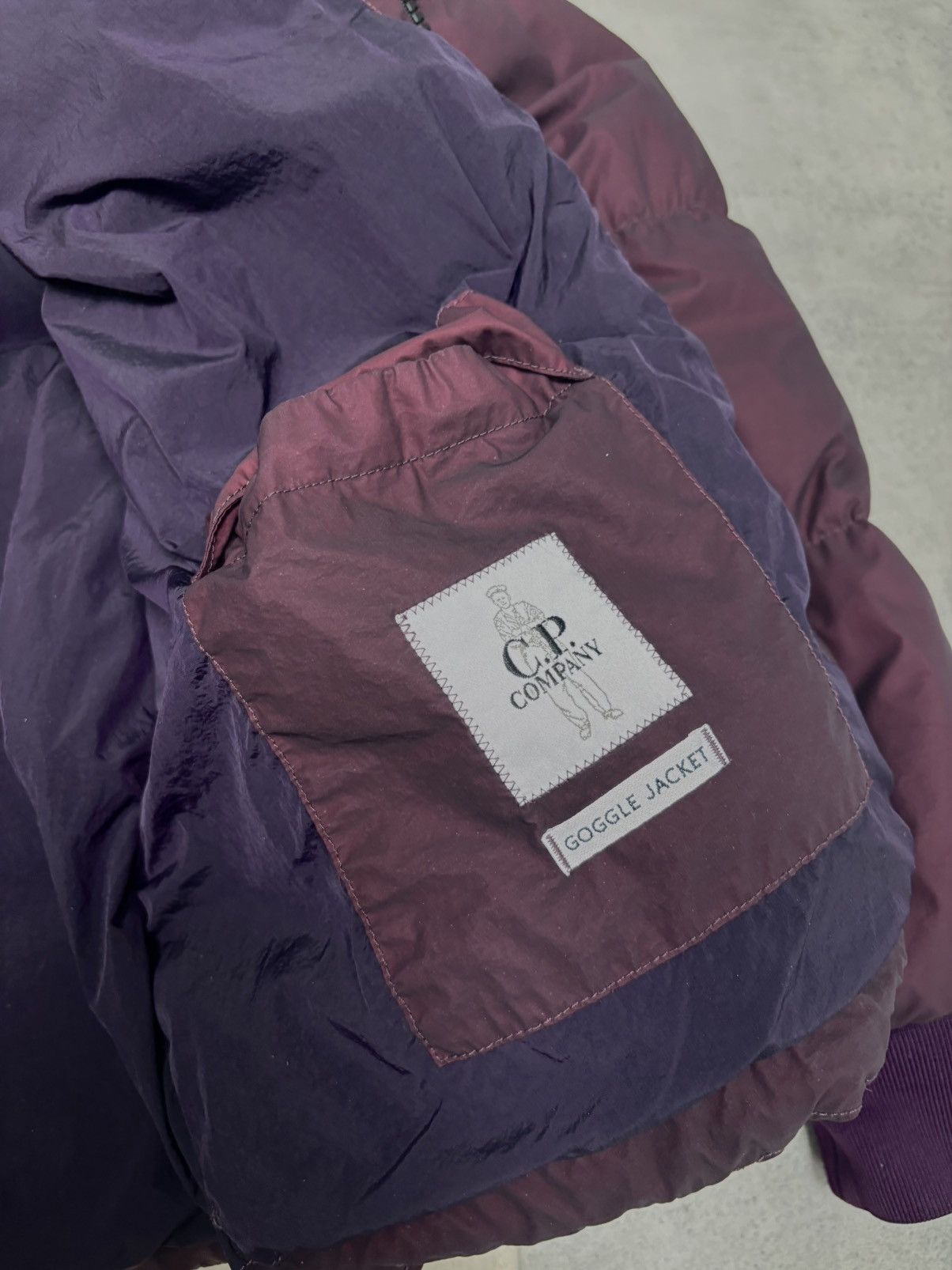 C.P. Company Cp Company burgundy puffer jacket Size US XL / EU 56 / 4 - 8 Thumbnail