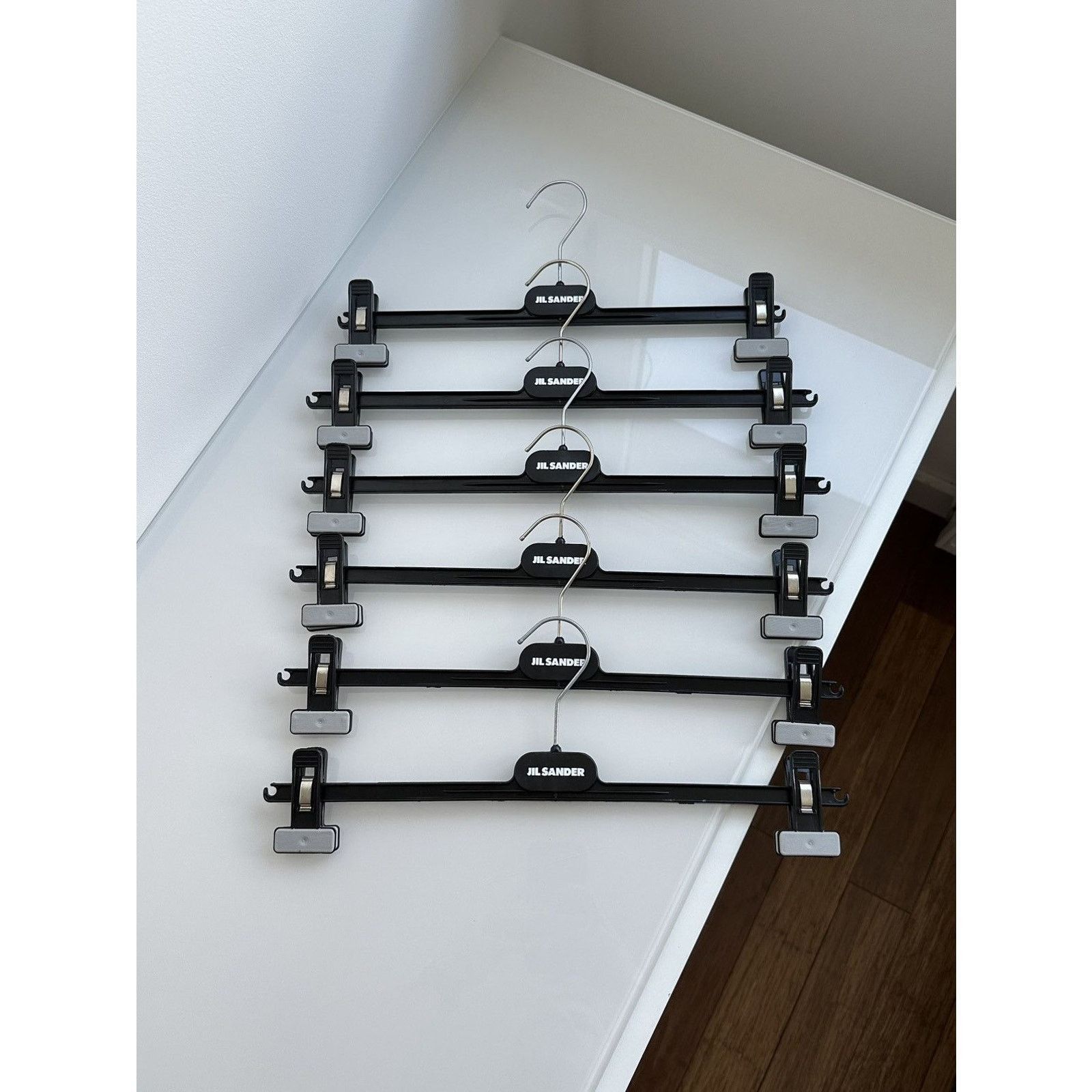 Jil Sander Jil sander premium made in italy metal hook black hangers Size ONE SIZE - 1 Thumbnail