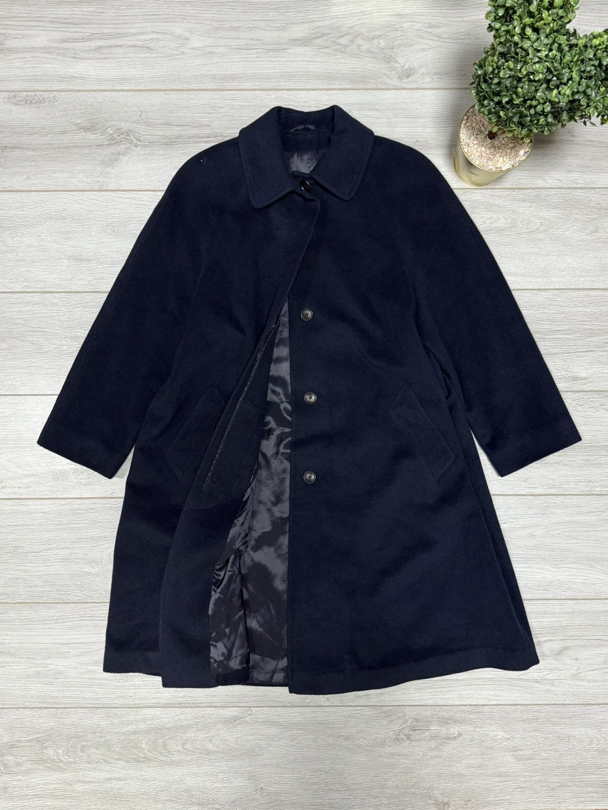 Burberry Burberry wool coat oversize unisex wide Size US M / EU 48-50 / 2 - 2 Thumbnail