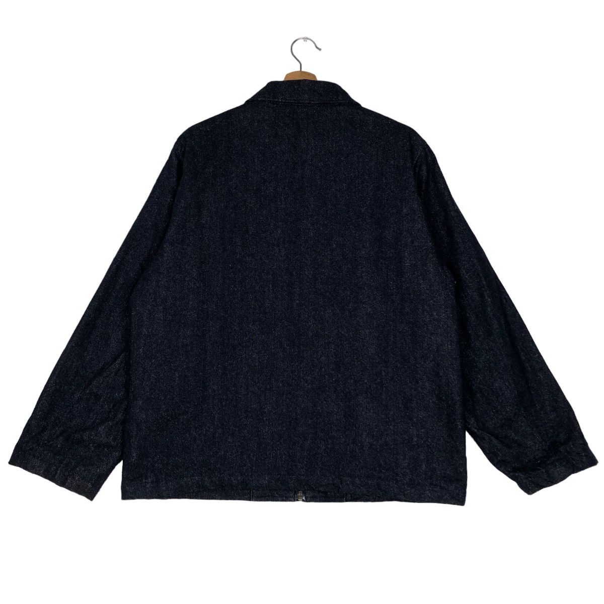 Japanese Brand 🔥90’s Vintage Denim Biker Jacket Aburaysia Issey Miyake Size US M / EU 48-50 / 2 - 8 Thumbnail