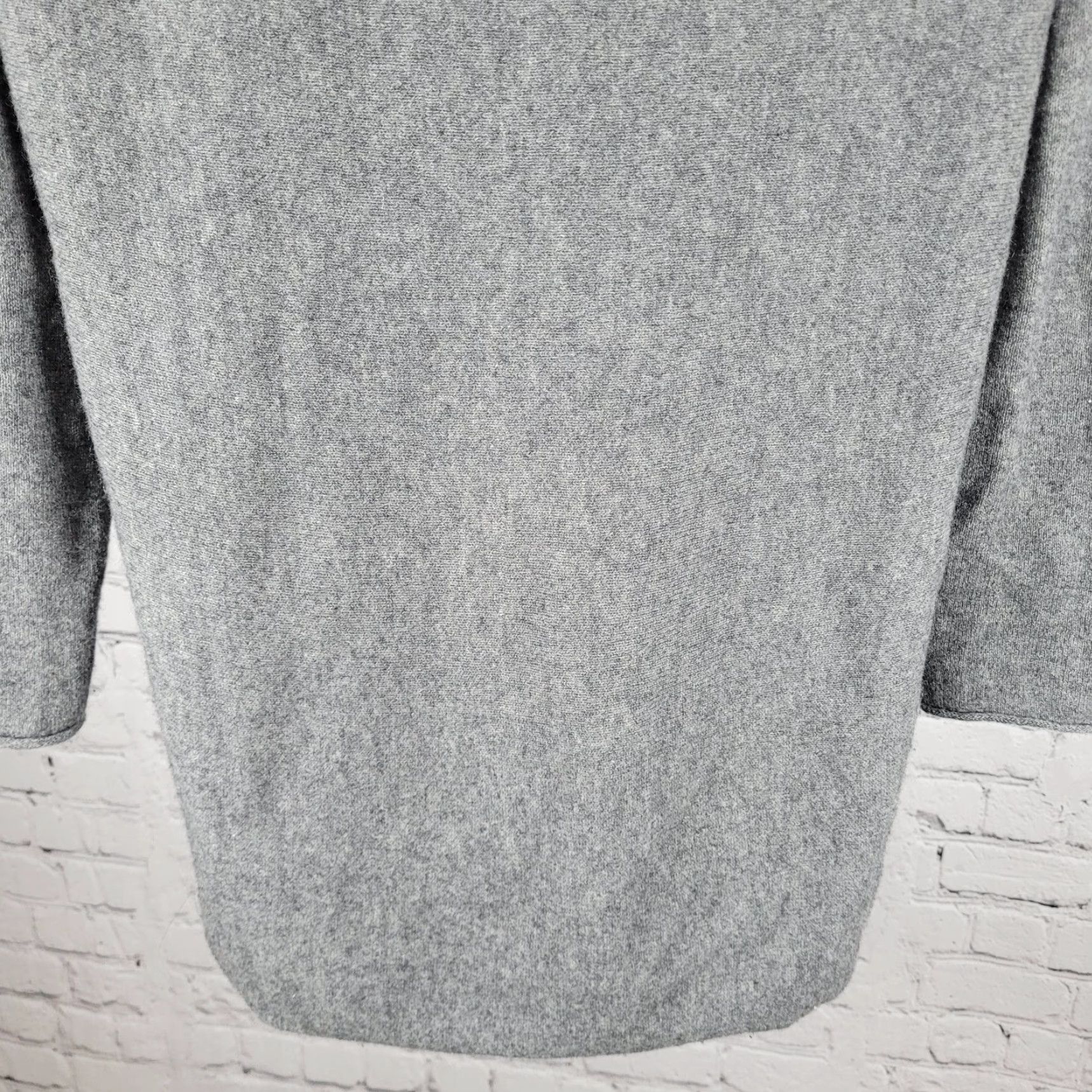 Vintage Caslon 100% Cashmere Lightweight Pullover Sweater Womens M Gray Size M / US 6-8 / IT 42-44 - 7 Thumbnail