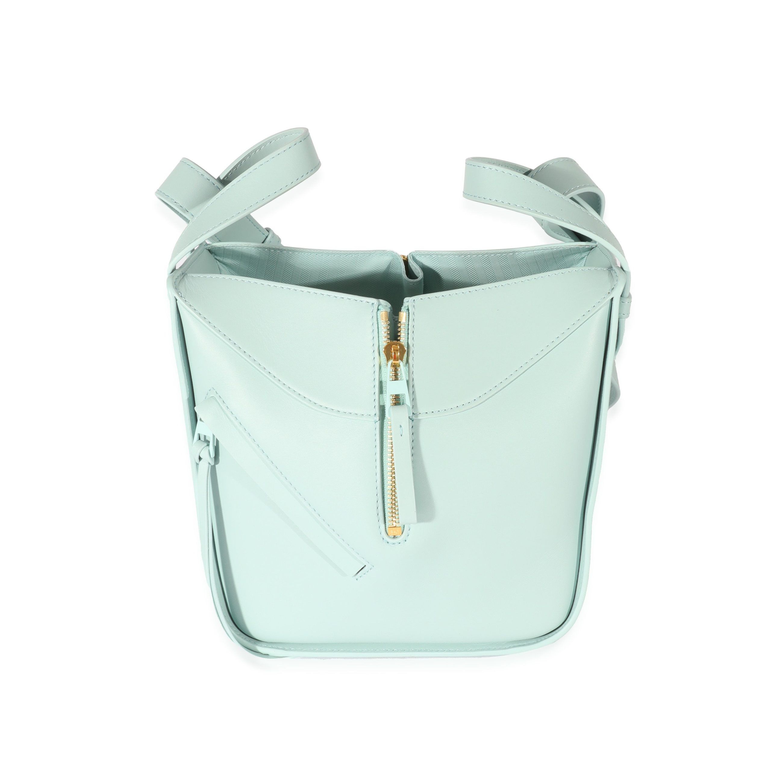 image of Louis Vuitton Loewe Calfskin Light Blue Hammock Compact, Women's