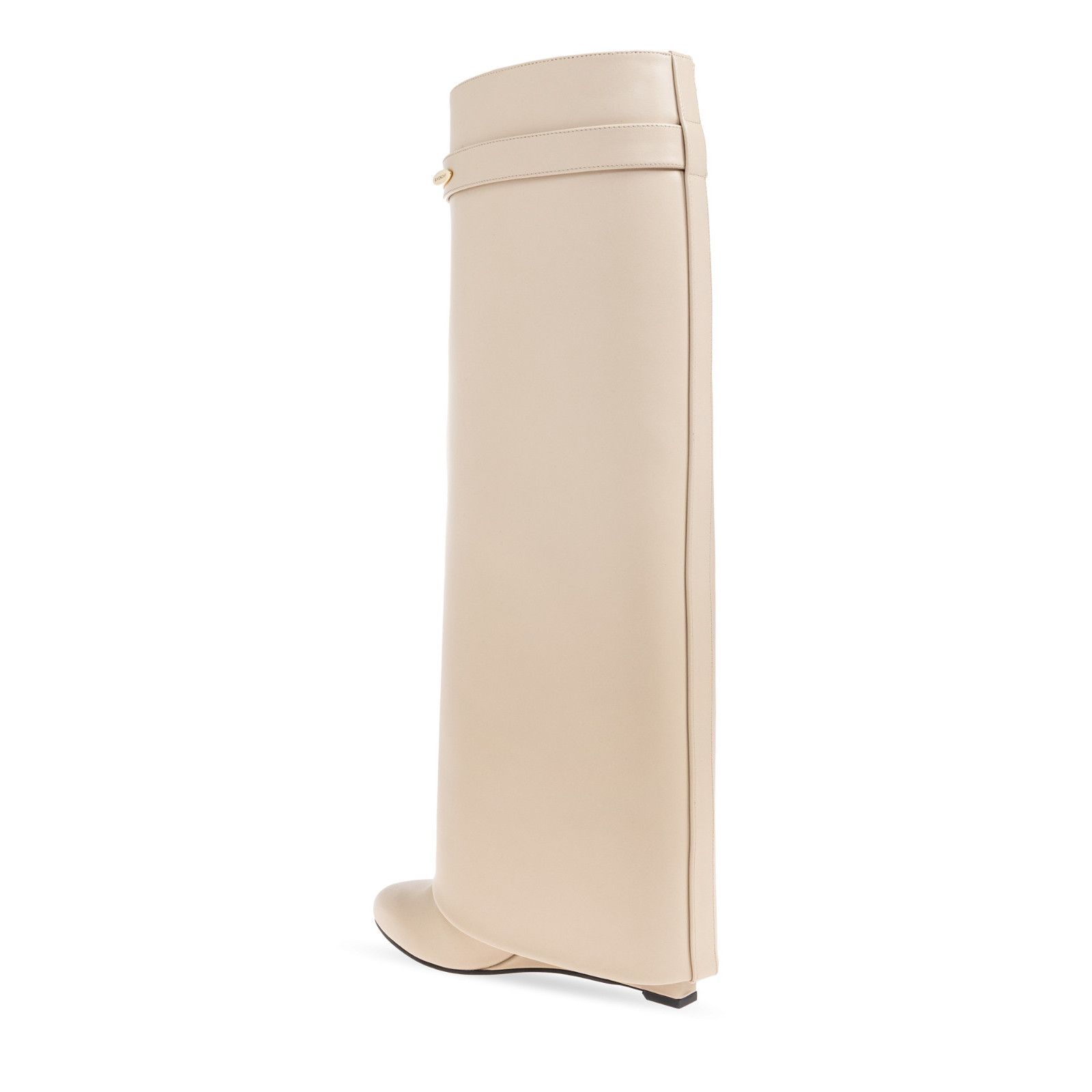 Givenchy GIVENCHY Shark Beige Leather 90mm Heel Boots New & Authentic Size US 10 / IT 40 - 3 Thumbnail