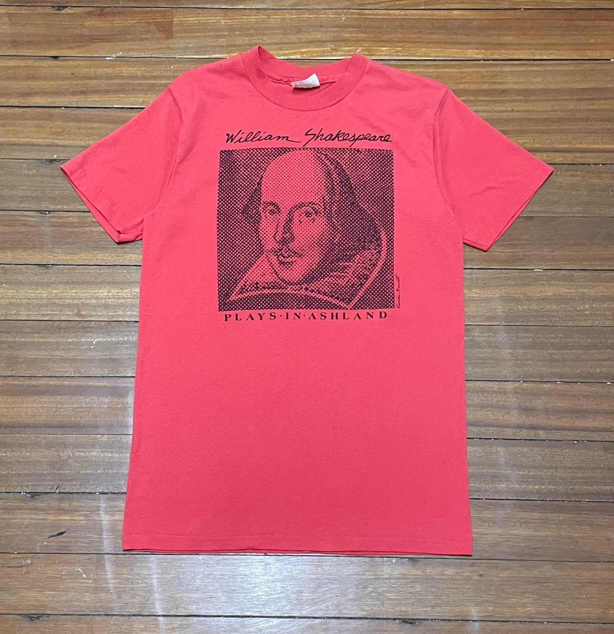 Vintage Rare Design Vintage Art William Shakespeare T-shirt 1990s Size US M / EU 48-50 / 2 - 1 Thumbnail