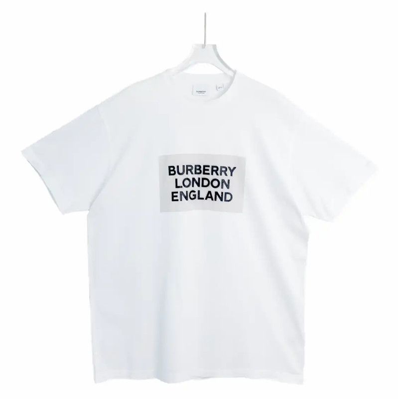 Burberry Burberry White Cotton Men's T-Shirt Size US M / EU 48-50 / 2 - 1 Thumbnail
