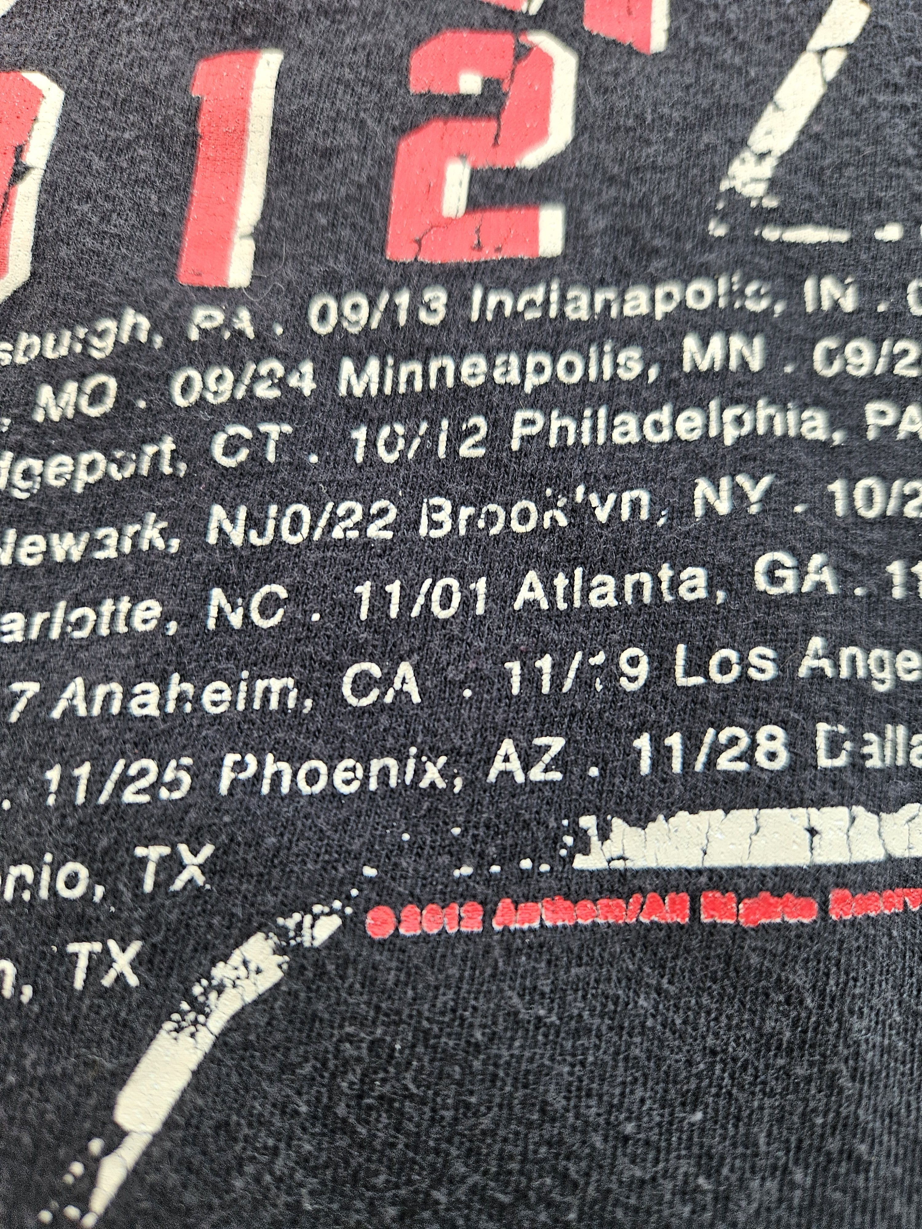 Other Rush 2012 Clockwork Angel's Tour Y2K Longsleeve M&O Knits Size US XL / EU 56 / 4 - 6 Thumbnail