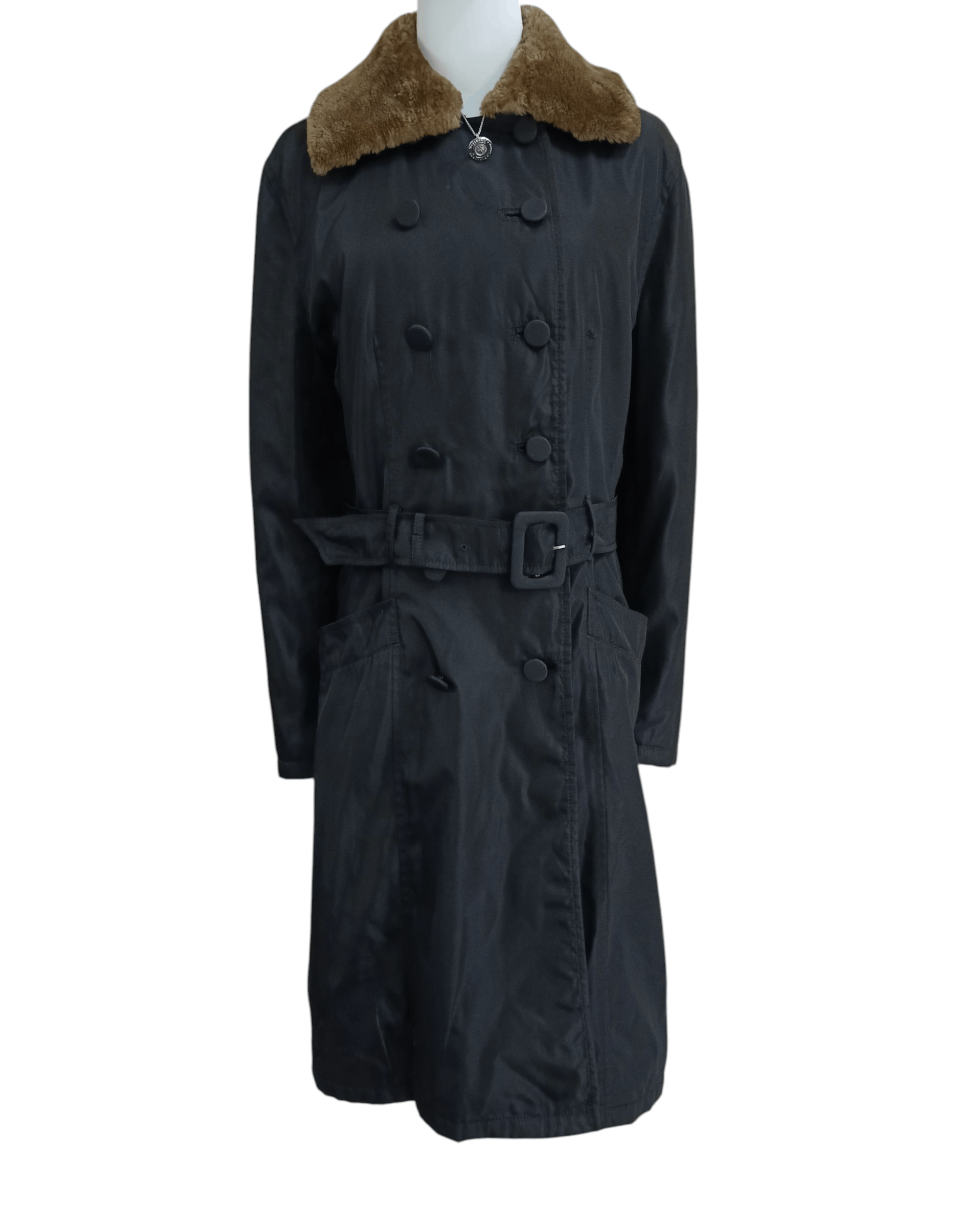 Prada PRADA TRENCH COAT Size L / US 10 / IT 46 - 1 Thumbnail