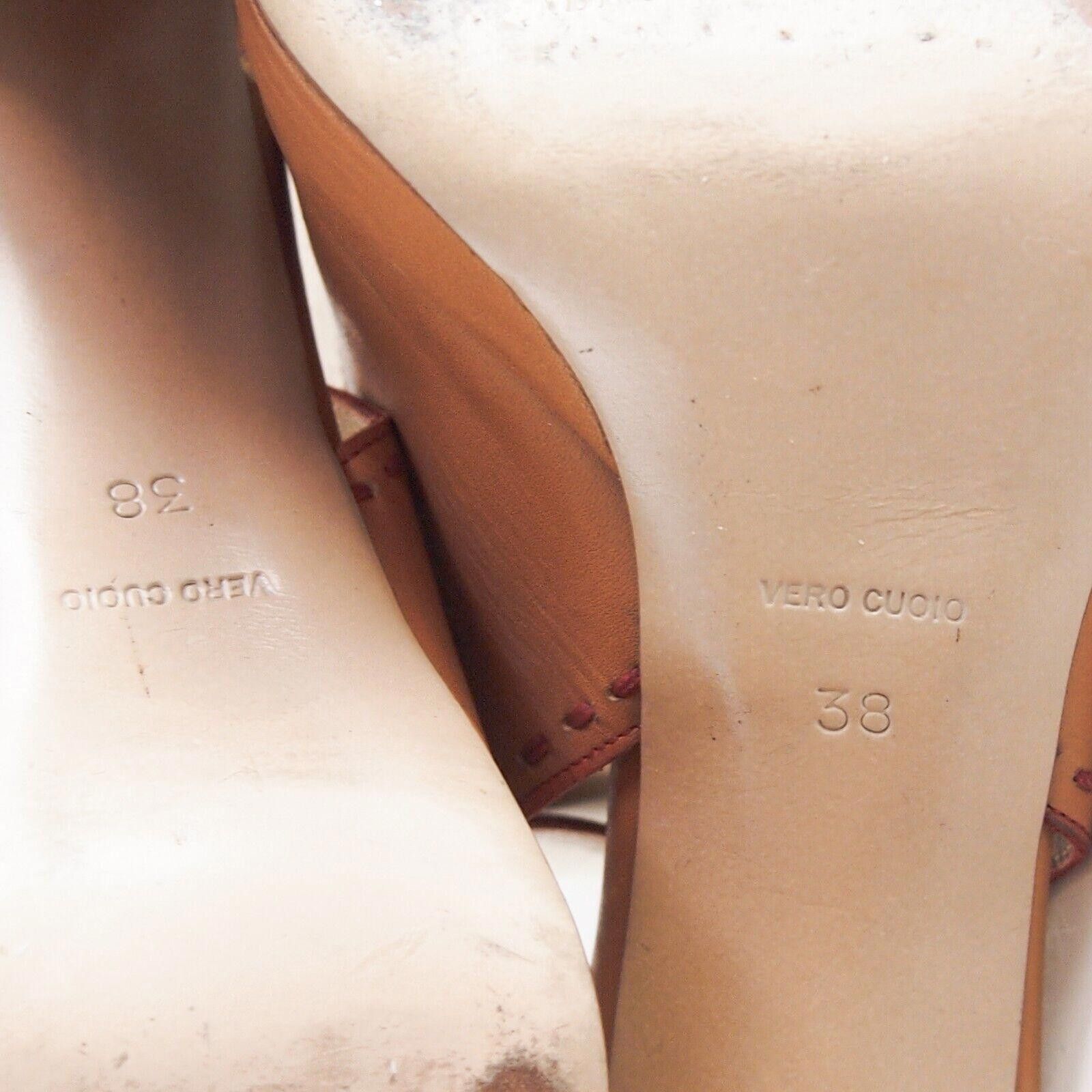 Bruno Magli Bruno Magli Slingback Sandals High Heel Beige US 8 EU 38 Size US 8 / IT 38 - 9 Thumbnail