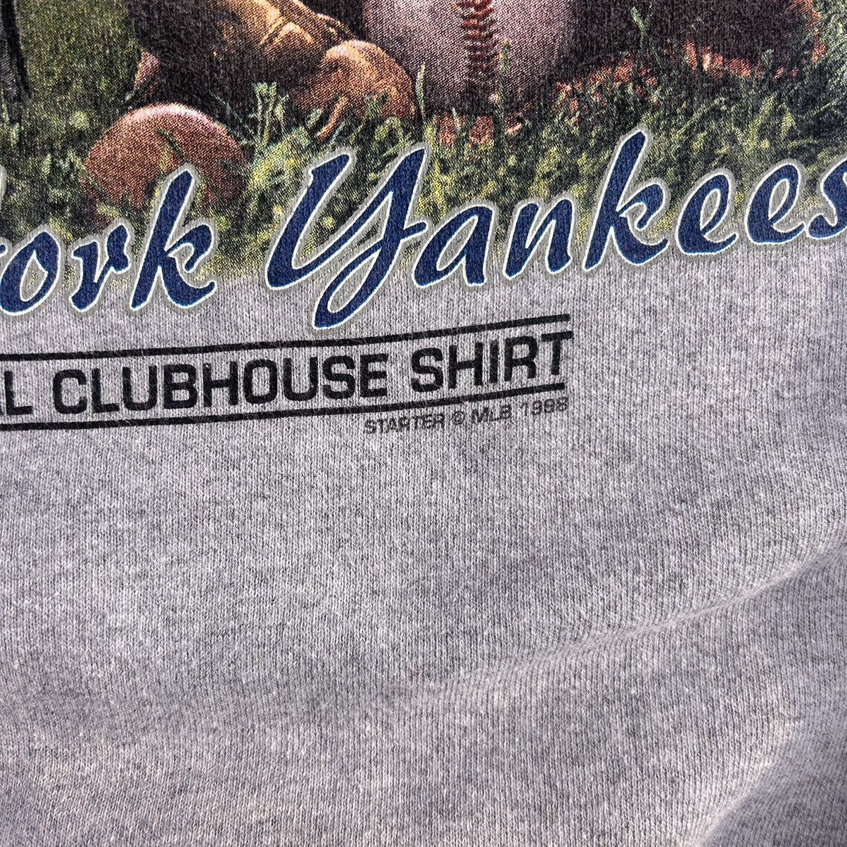 Starter × Vintage Vintage Yankees Starter Sweatshirt Size US L / EU 52-54 / 3 - 3 Thumbnail
