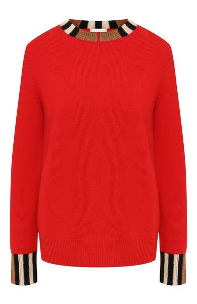 Burberry o1w1db10426 Sweater in Red Size XL / US 12-14 / IT 48-50 - 1 Thumbnail