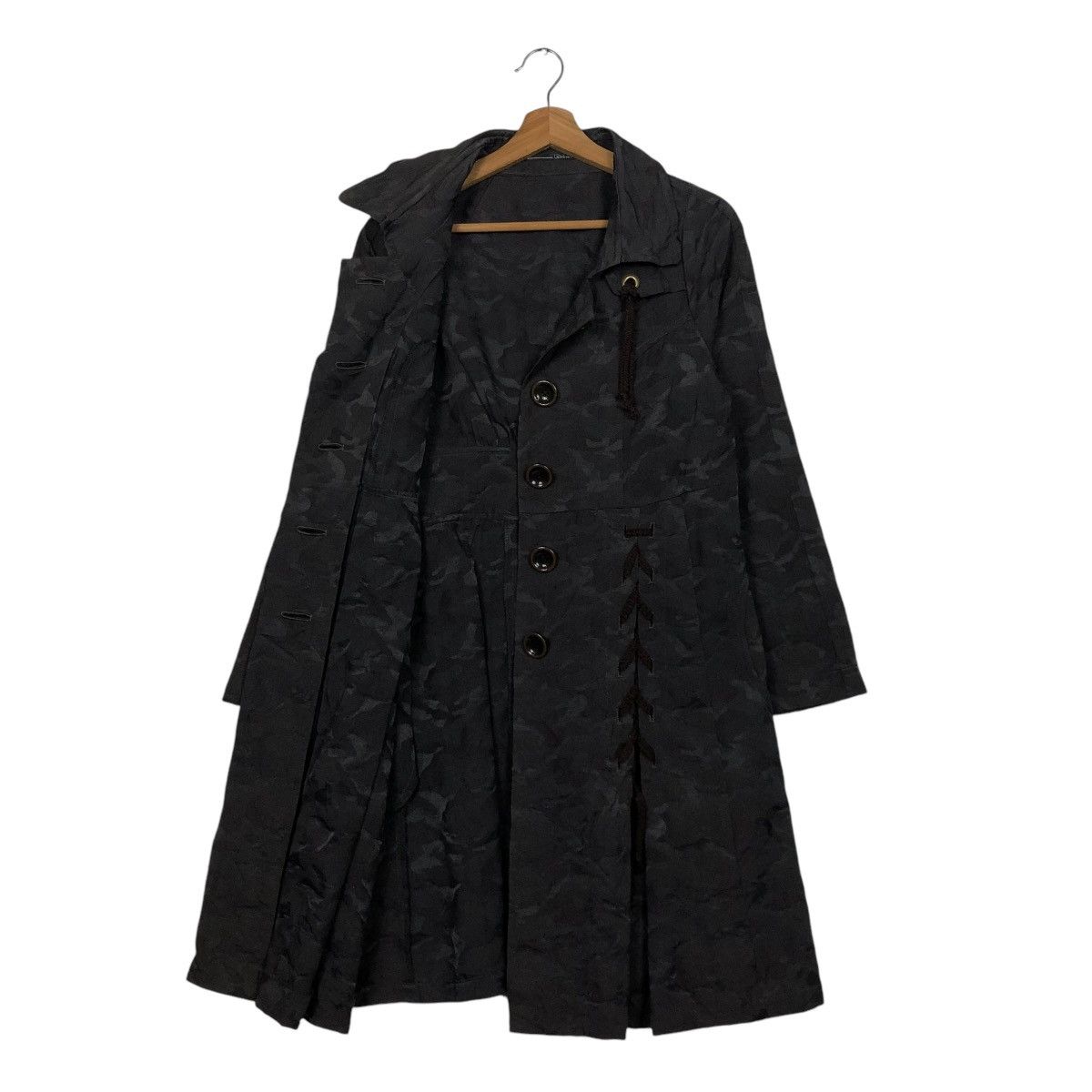 Hysteric Glamour 🔥VINTAGE LONG JACKET BIKER BONDAGE PARACHUTE DESIGN Size US S / EU 44-46 / 1 - 11 Thumbnail