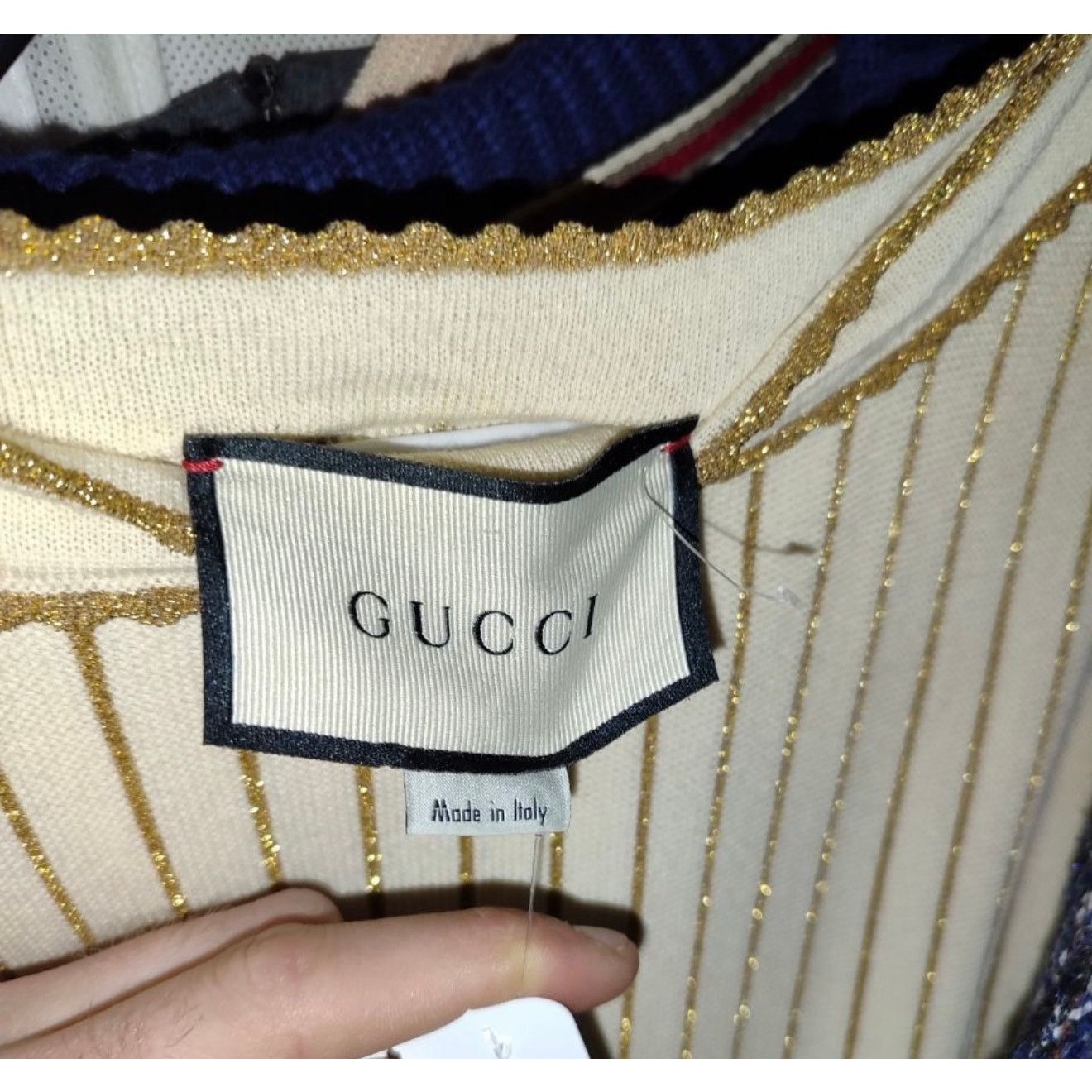Gucci Gucci Gold Stripe Dress Size XS Size XS / US 0-2 / IT 36-38 - 5 Thumbnail