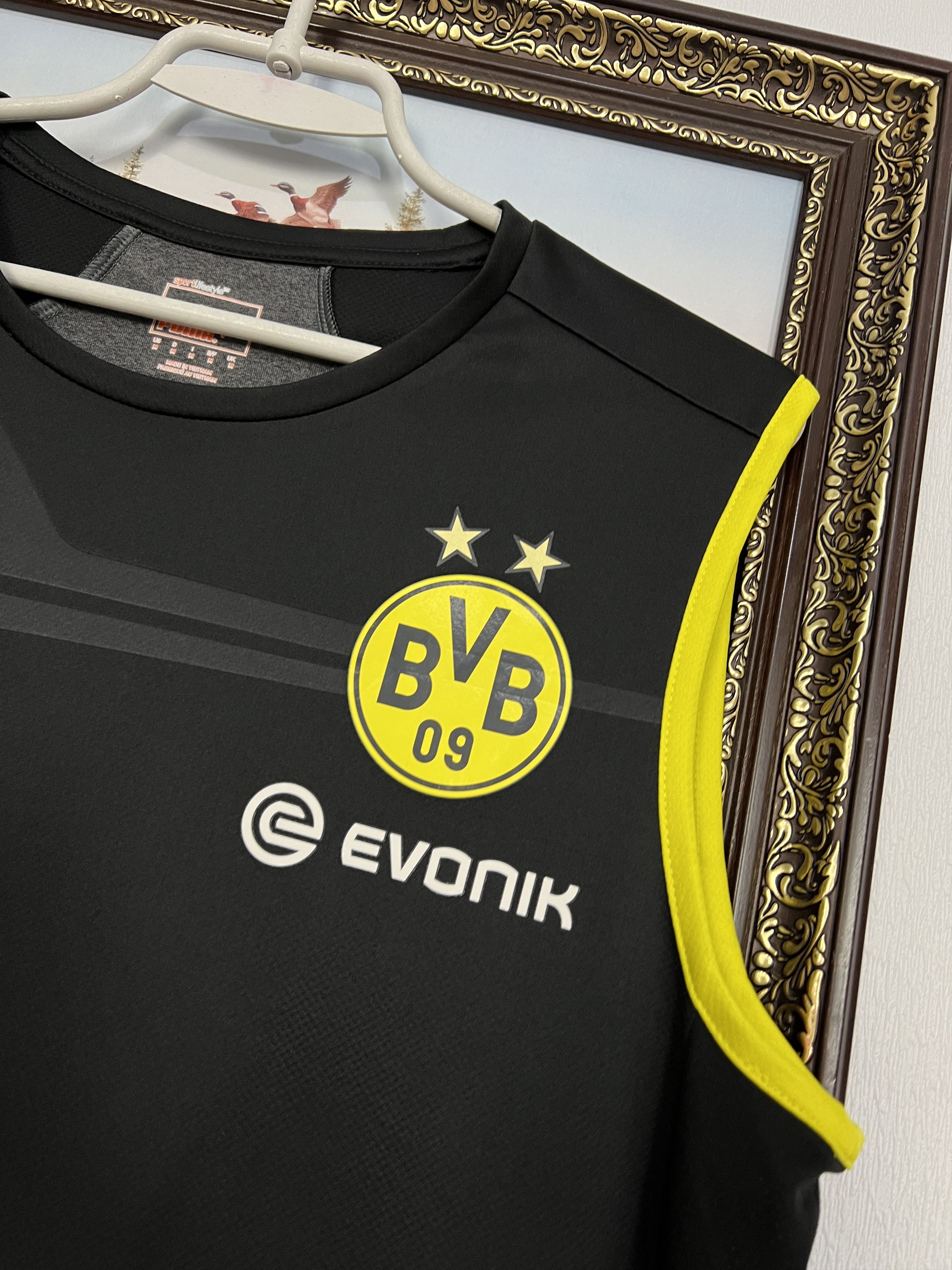 Puma Borussia Dortmund Football Train Vest Shirt Soccer Jersey Size US M / EU 48-50 / 2 - 4 Thumbnail