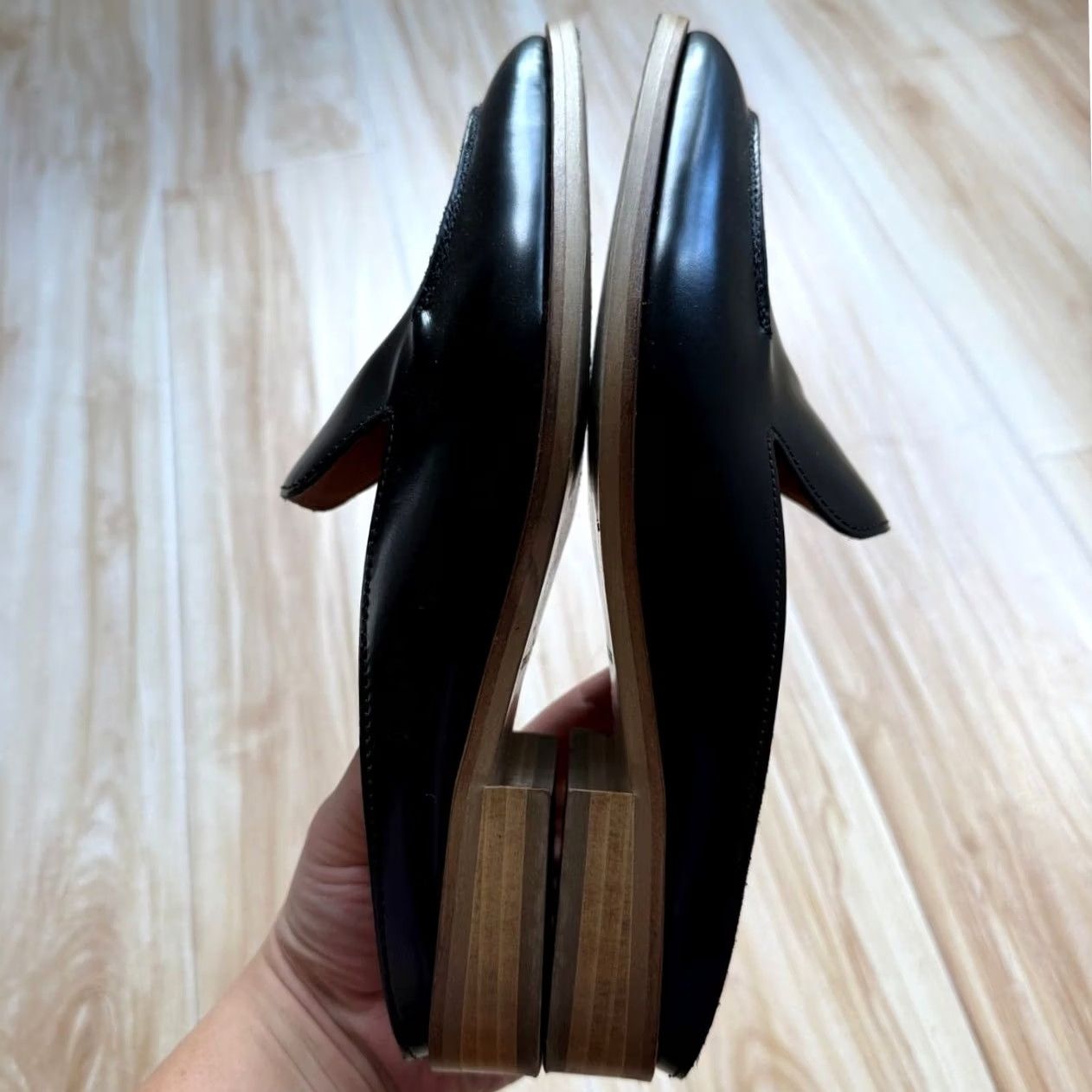 Everlane Everlane Black Leather 1" Heel Loafer Mule Slip On Womens Shoes Size 6 Office/Work Mogul? Size US 6 / IT 36 - 5 Thumbnail