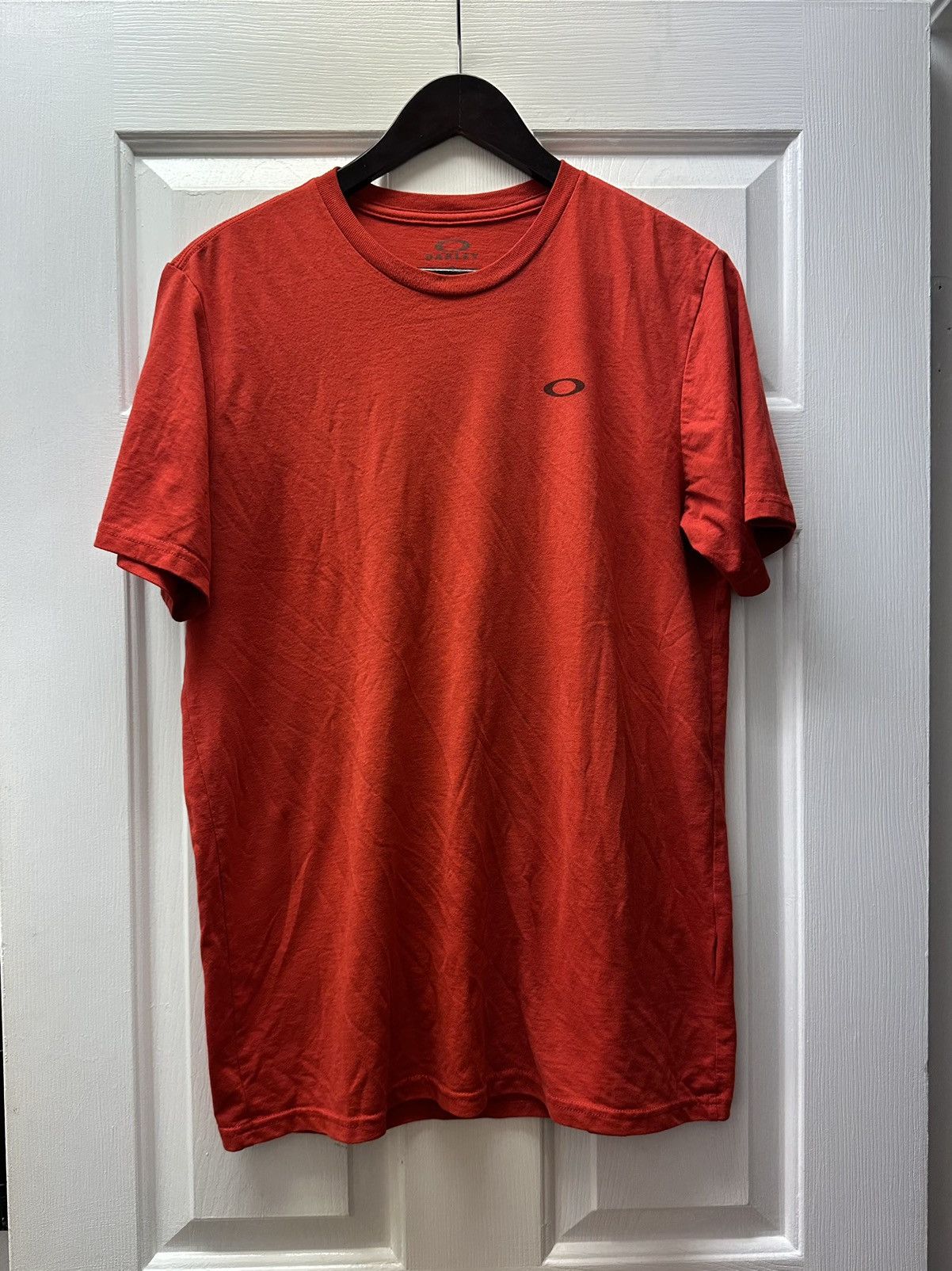 Oakley Oakley O Logo Red Dri Fit Style Short Sleeve Shirt Size US M / EU 48-50 / 2 - 3 Thumbnail