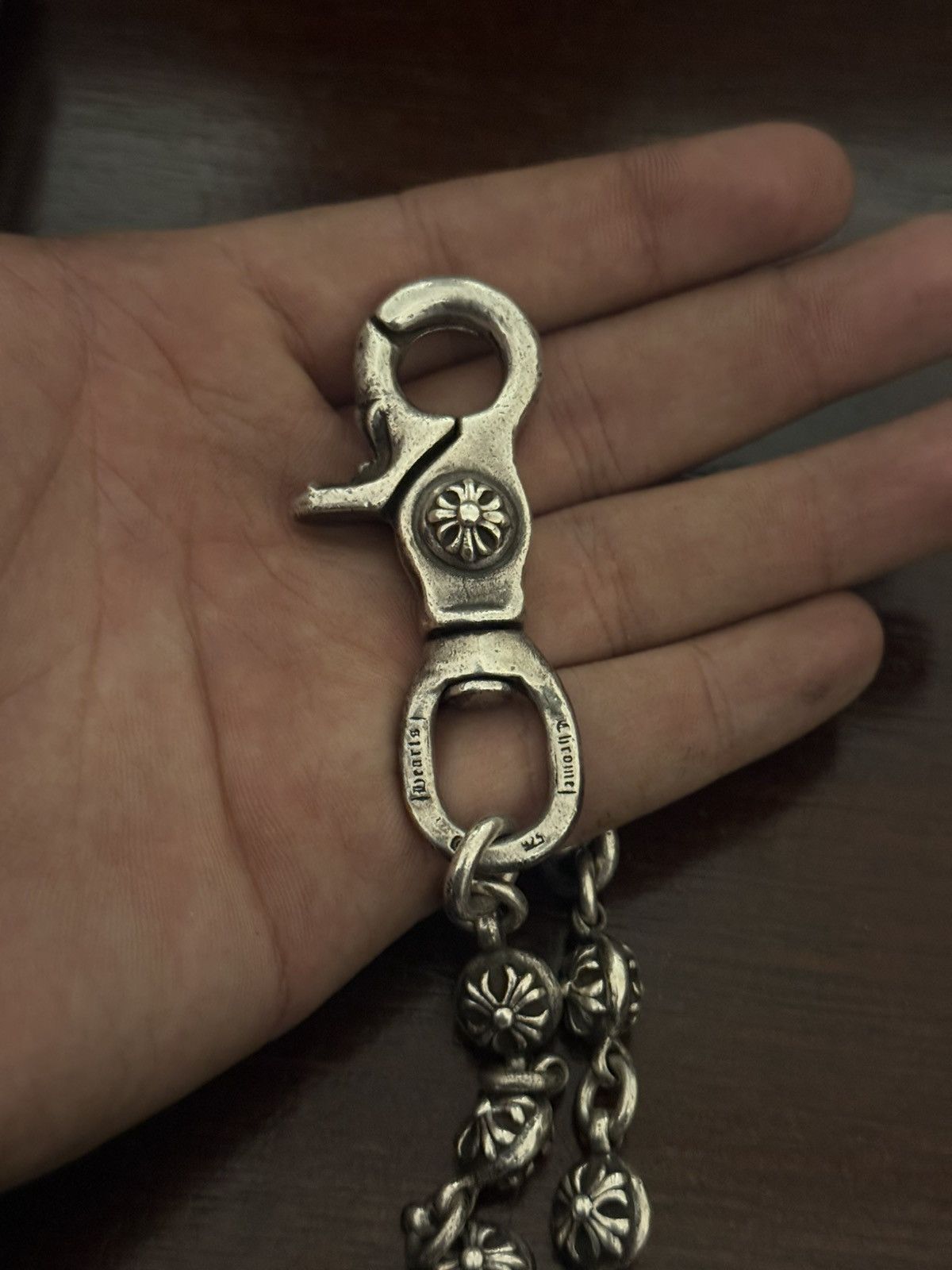 Chrome Hearts Chrome hearts cross ball wallet chain Size ONE SIZE - 14 Thumbnail