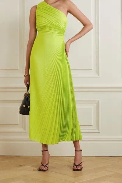 Valentino o1y0226 Silk Maxi Dress in Green Size XS / US 0-2 / IT 36-38 - 2 Thumbnail
