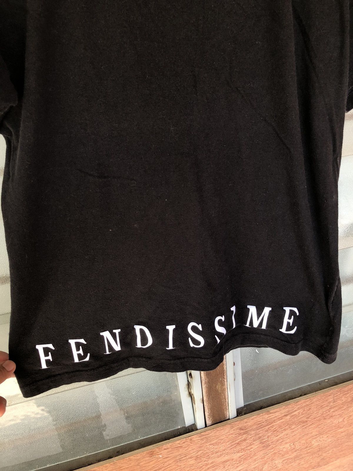 Fendi Fendissime Designer Shirt Tee Size US XL / EU 56 / 4 - 2 Thumbnail