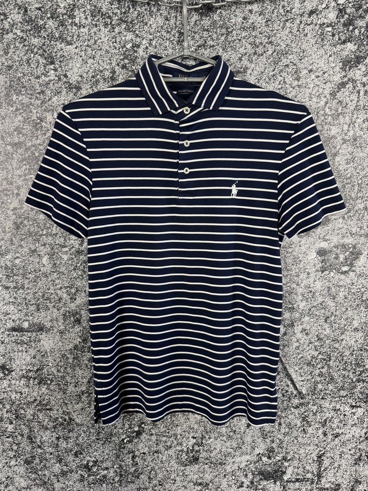 Polo Ralph Lauren Polo Ralph Lauren Striped Polo Shirt Pima Soft Touch Size XS Size XS / US 0-2 / IT 36-38 - 1 Thumbnail