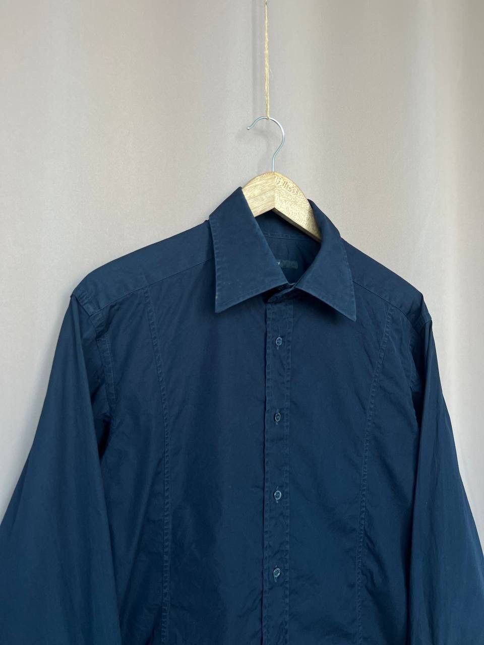 Gucci Gucci Black Button Up Shirt Mens Size 41/16 or M/L Luxury Size US M / EU 48-50 / 2 - 3 Thumbnail