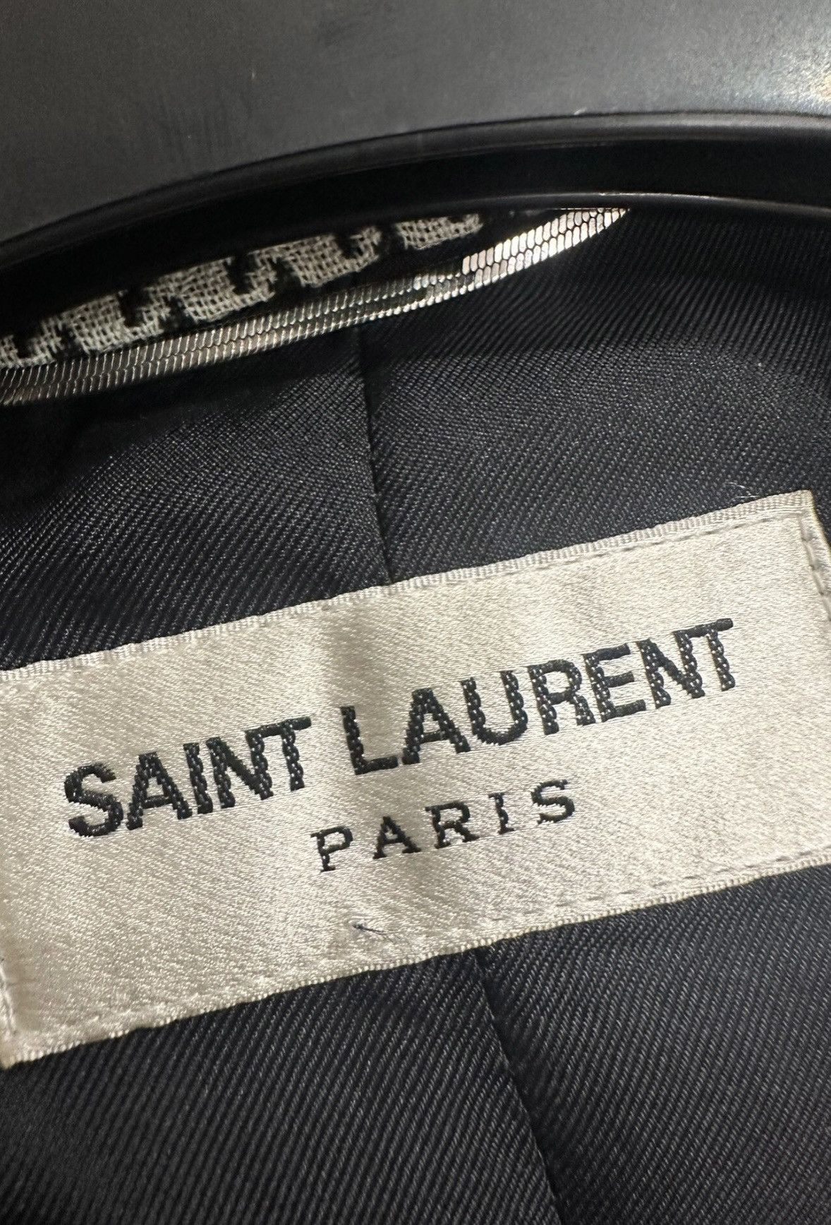 Saint Laurent Paris Saint Laurent SLP 2014SS Runway Houndstooth Suit Size 48S - 3 Thumbnail