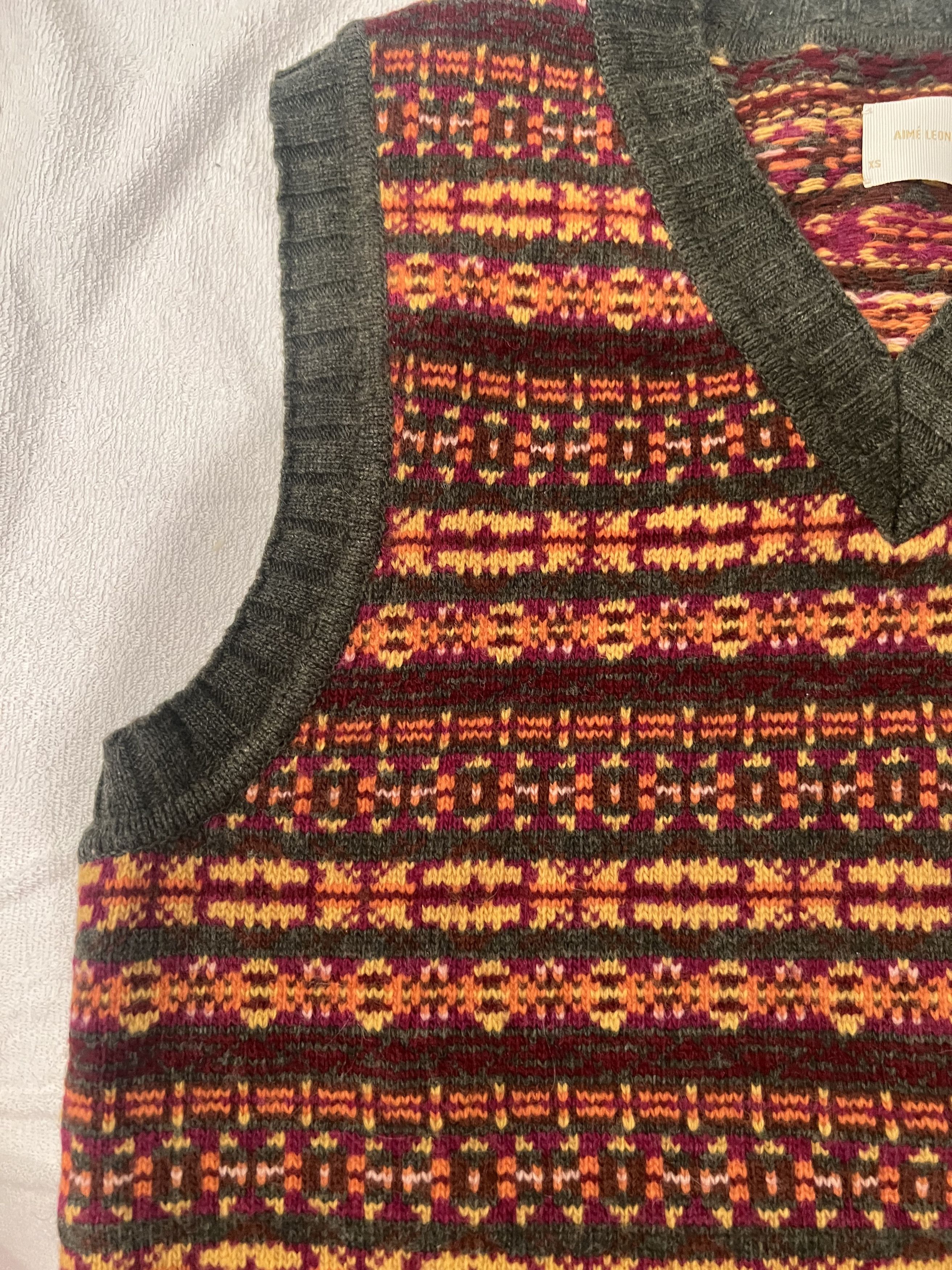 aime leon dore crert knit vest Mサイズ aime leon dore crert knit vest Mサイズ