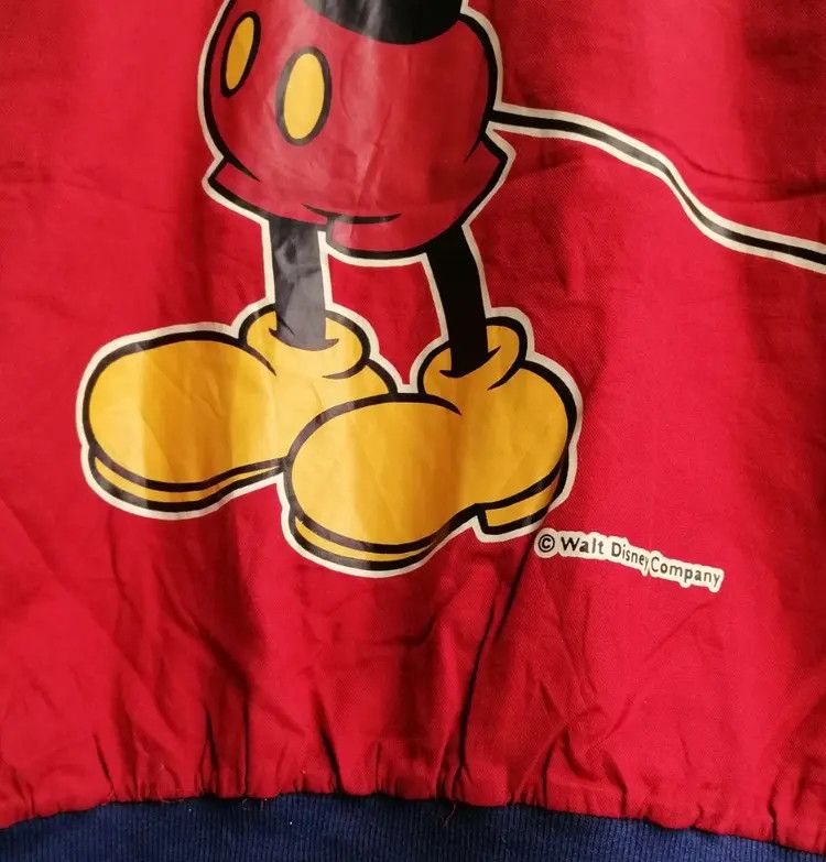 Japanese Brand Vintage Mickey Mouse POPPINS American Flag Jacket Size US M / EU 48-50 / 2 - 14 Thumbnail
