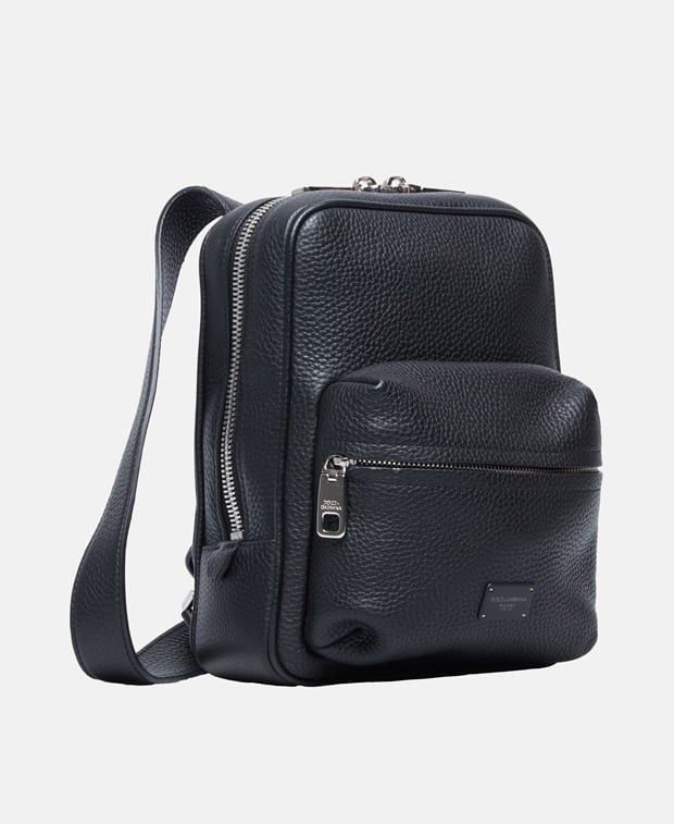 Dolce & Gabbana Leather backpack Size ONE SIZE - 1 Thumbnail