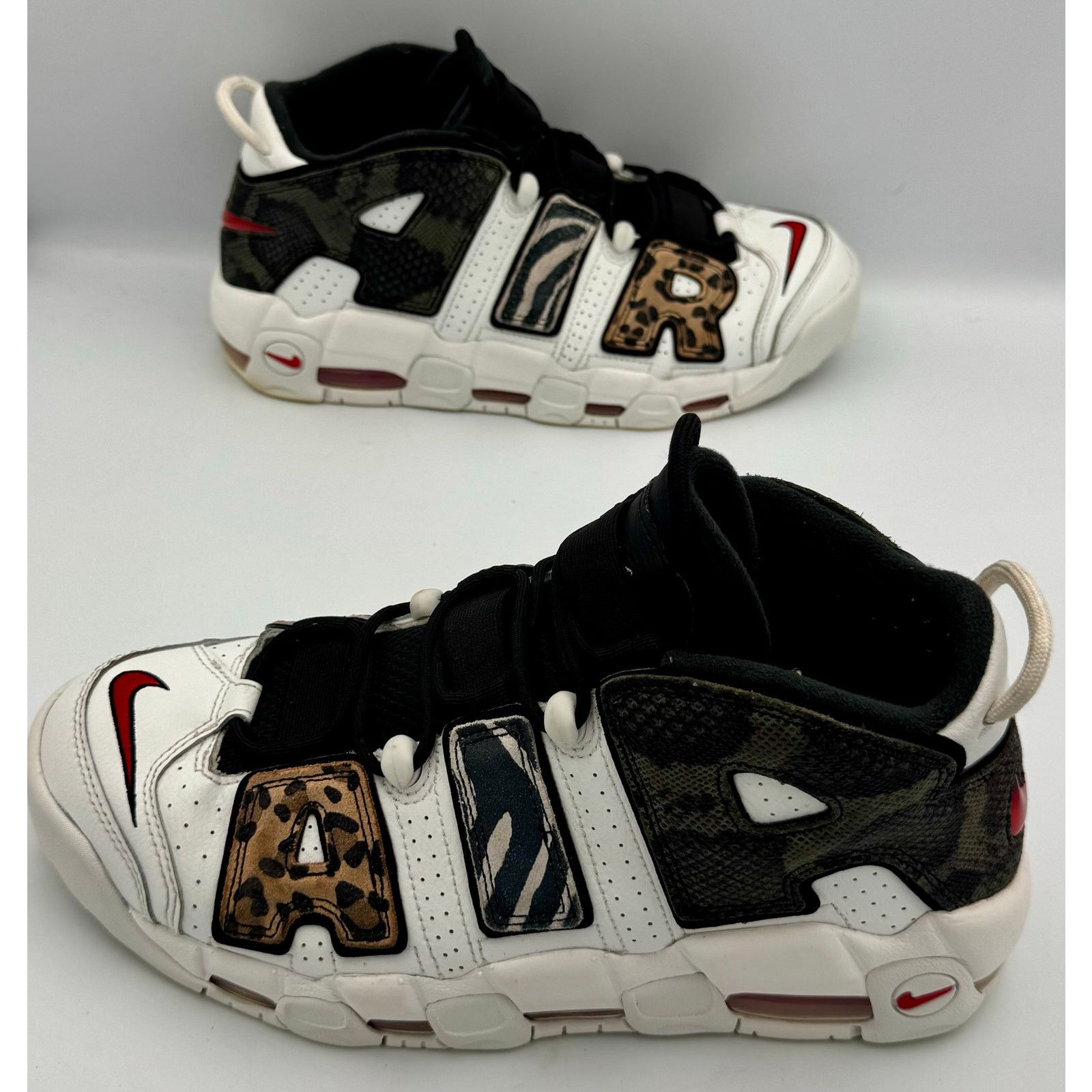 Nike Nike More Uptempo 'Tunnel Walk' M 10.5 DZ4838-100 # 314 Size US 10.5 / EU 43-44 - 4 Thumbnail