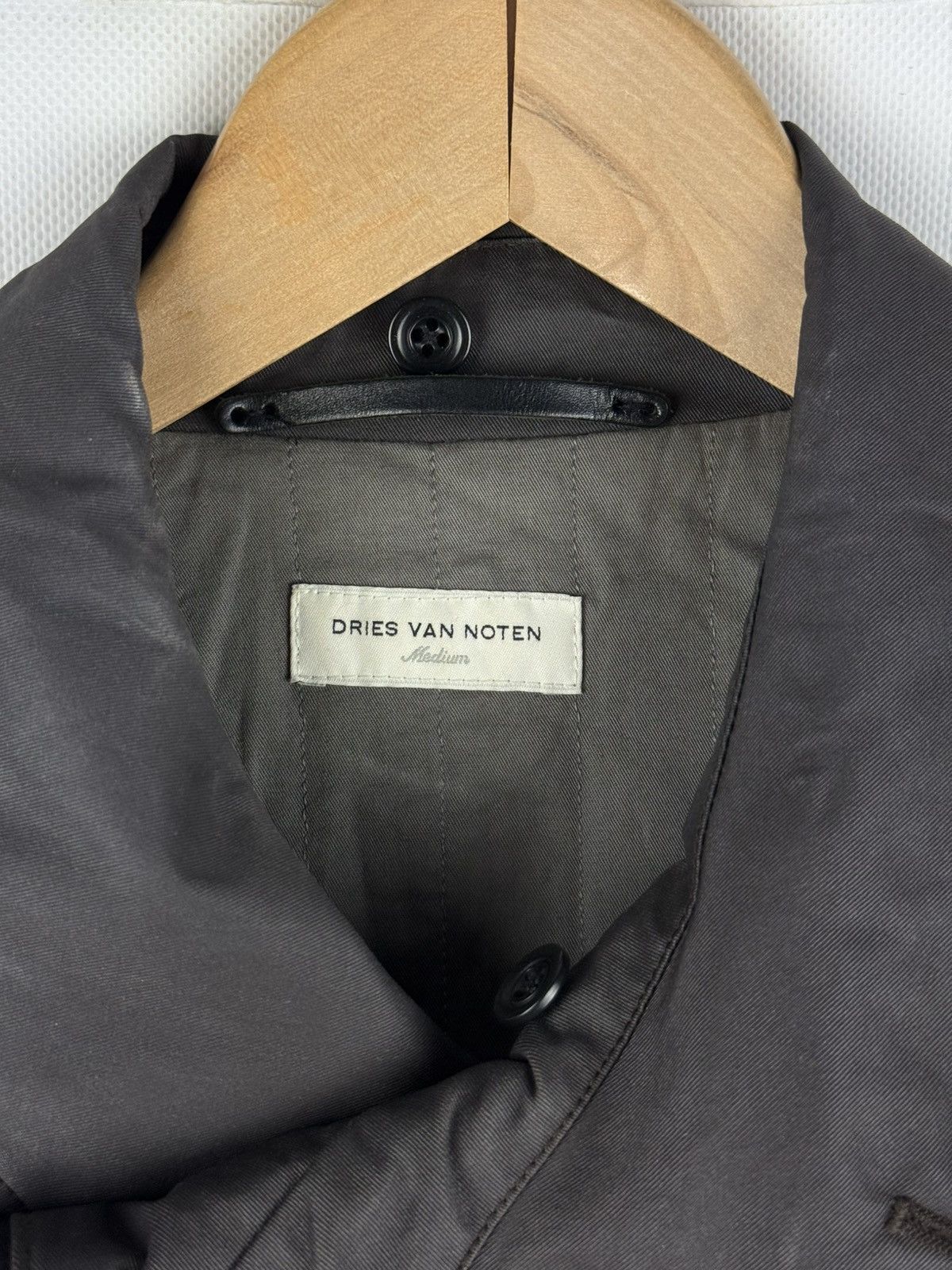 Dries Van Noten Dries Van Noten Crop Belted Assymetrical Collar Biker Jacket Size US M / EU 48-50 / 2 - 7 Thumbnail