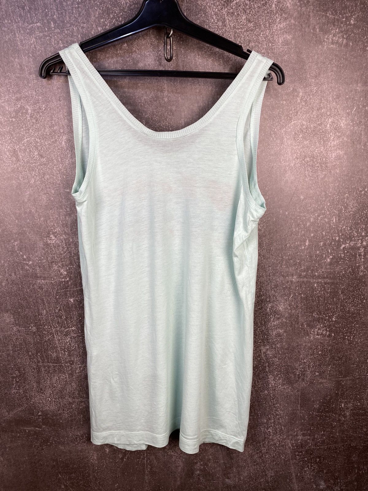 Moschino × Vintage Moschino Vintage Y2k Cotton Tank Top Sleeveless Tee Shirt Size S / US 4 / IT 40 - 2 Thumbnail