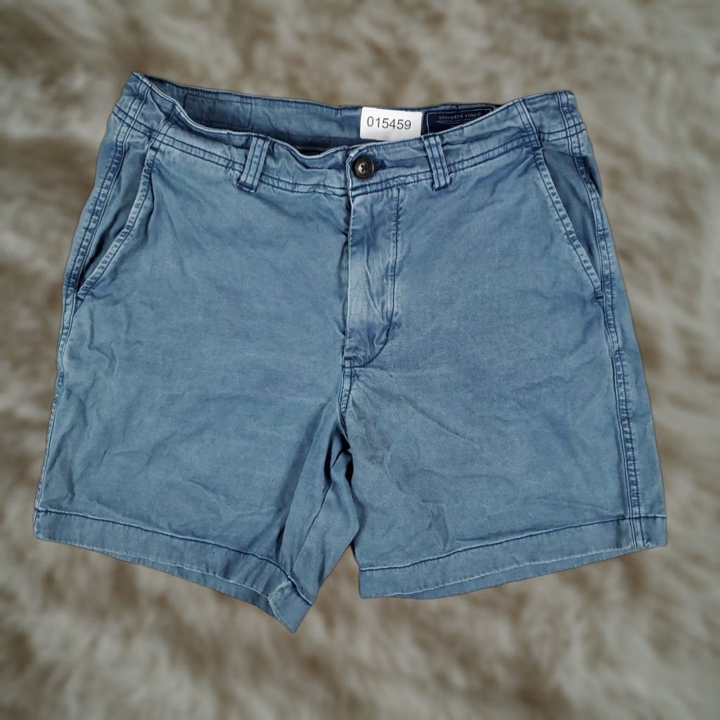 Vineyard Vines VINTAGE Vineyard Vines Shorts Mens Size 30 Chino Flat Front Casual Blue Pockets Size US 30 / EU 46 - 1 Thumbnail