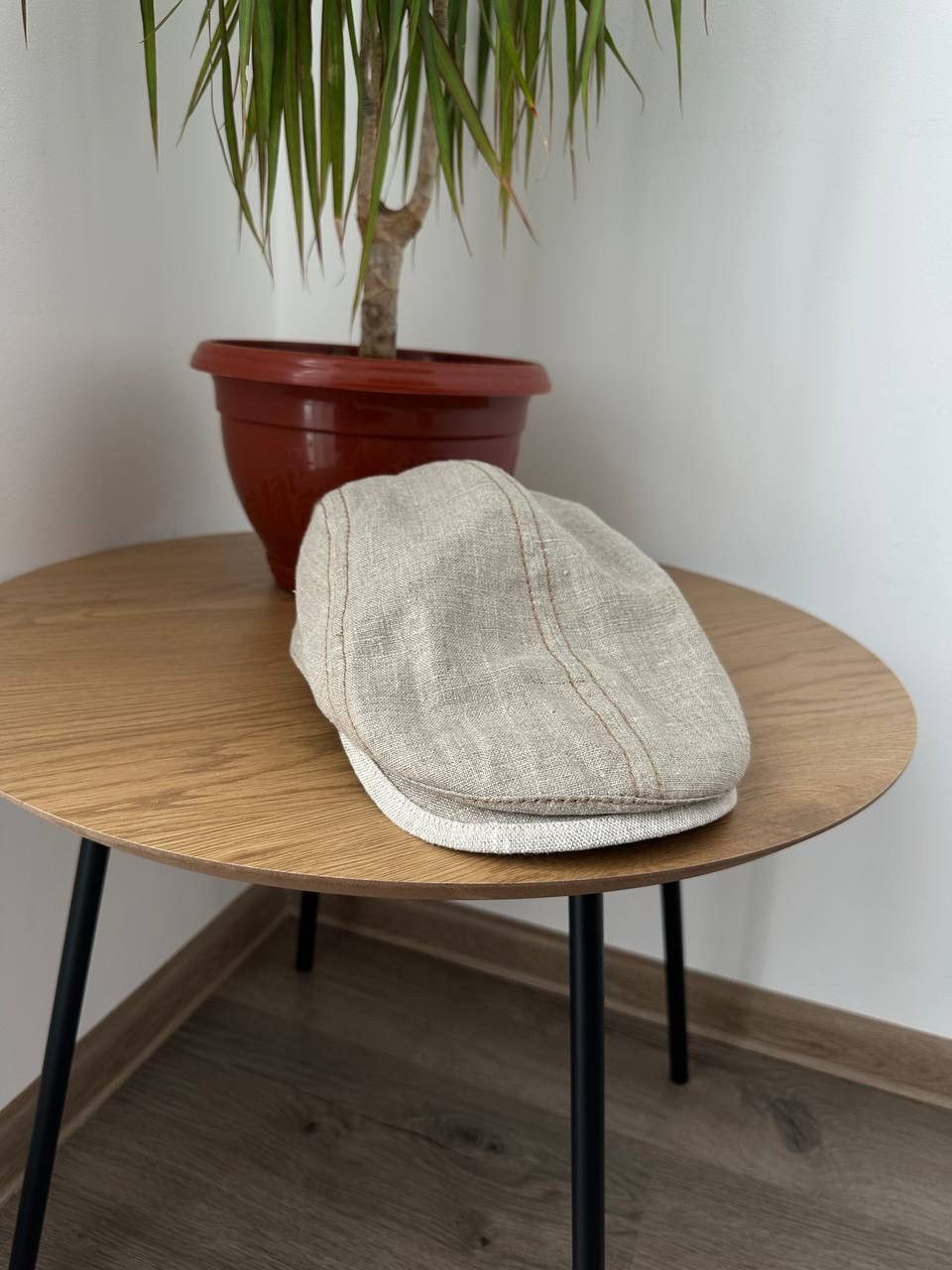 Japanese Brand × Vintage Vintage Petracci Linen Flat Cap Beige Hat Lightweight Cap Size ONE SIZE - 8 Thumbnail