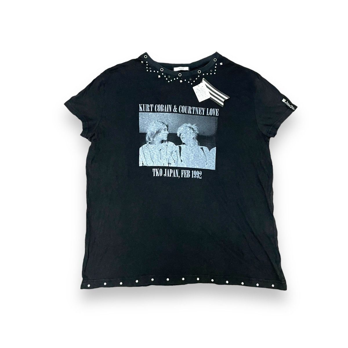 Hysteric Glamour 🇯🇵 BNOS JOUETIE KURT COBAIN COURTNEY LOVE SPIKE TSHIRT Size M / US 6-8 / IT 42-44 - 1 Thumbnail