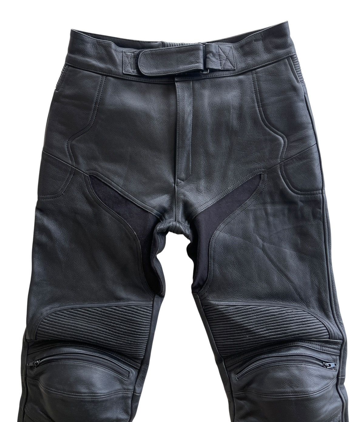 Kadoya Vintage Rookie RLP-1409 Bikers Leather Pants Size US 31 - 4 Thumbnail